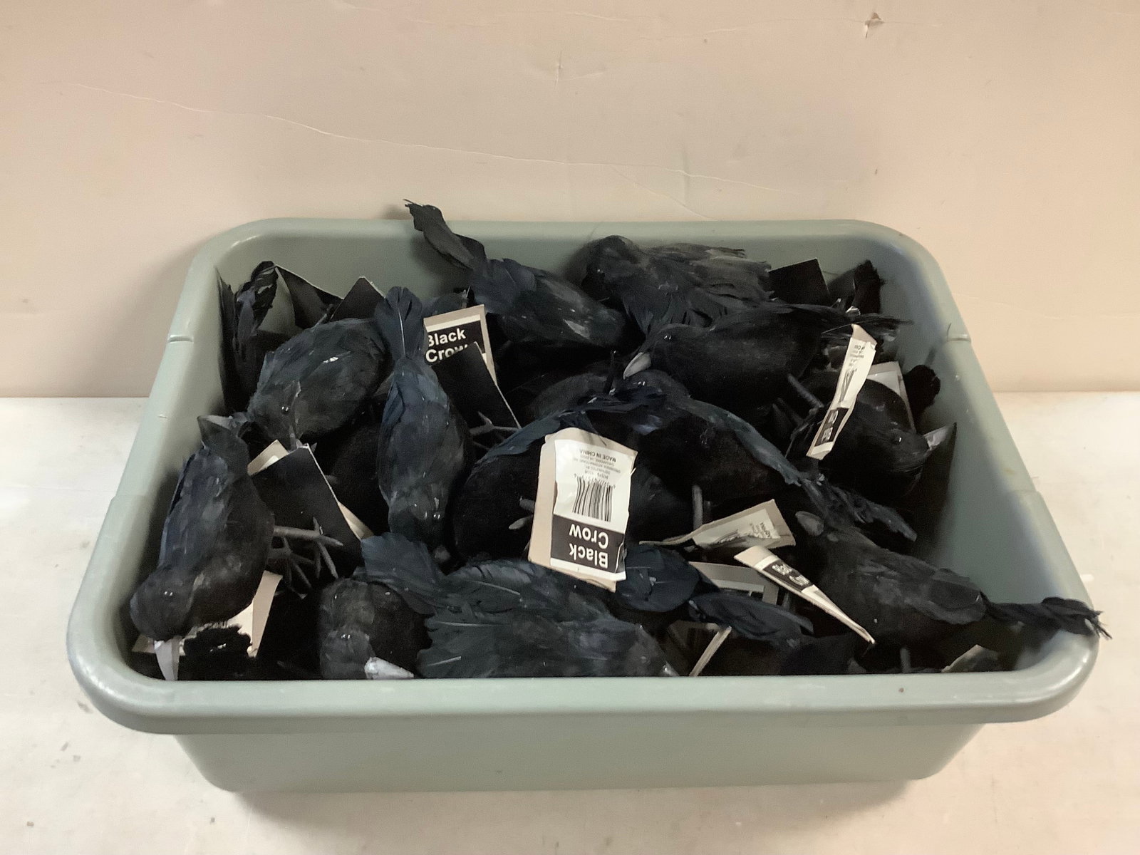 Lot of prop black crows: Lot of prop black crows