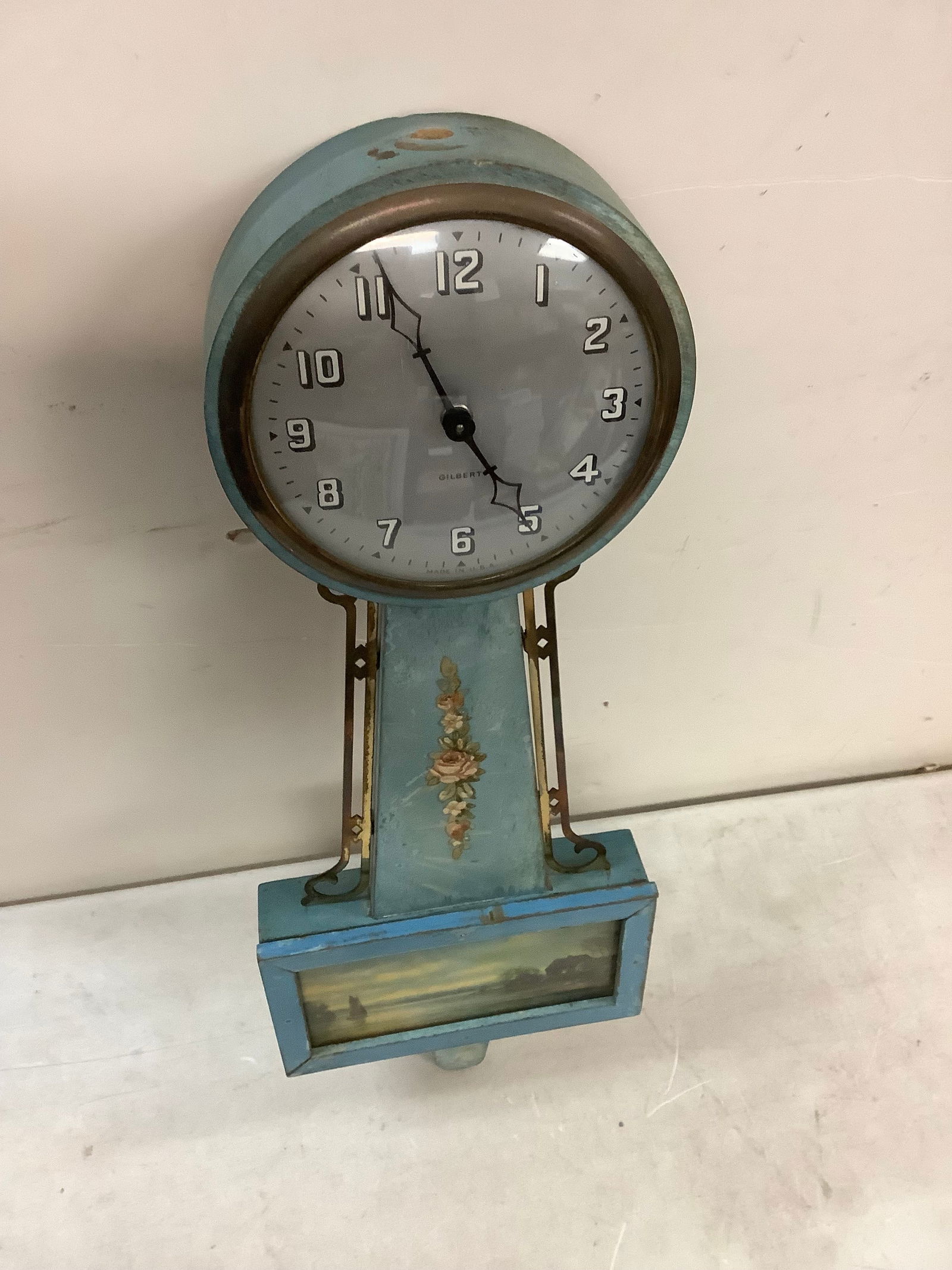 Vintage gilbert clock (22 inches tall) (1 of 1)