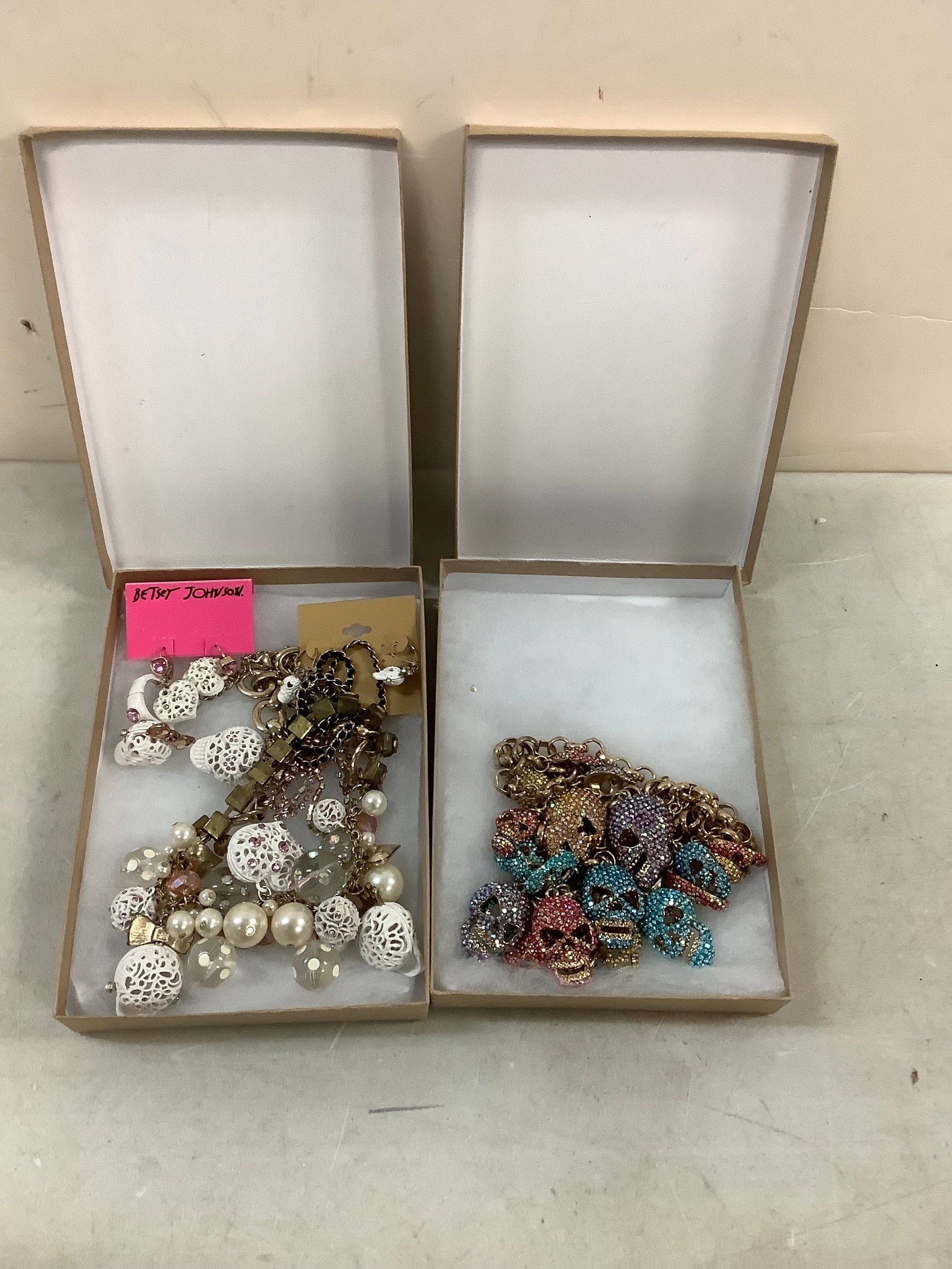 Lot of Betsey johnson earrings, necklace and more: Lot of Betsey johnson earrings, necklace and more