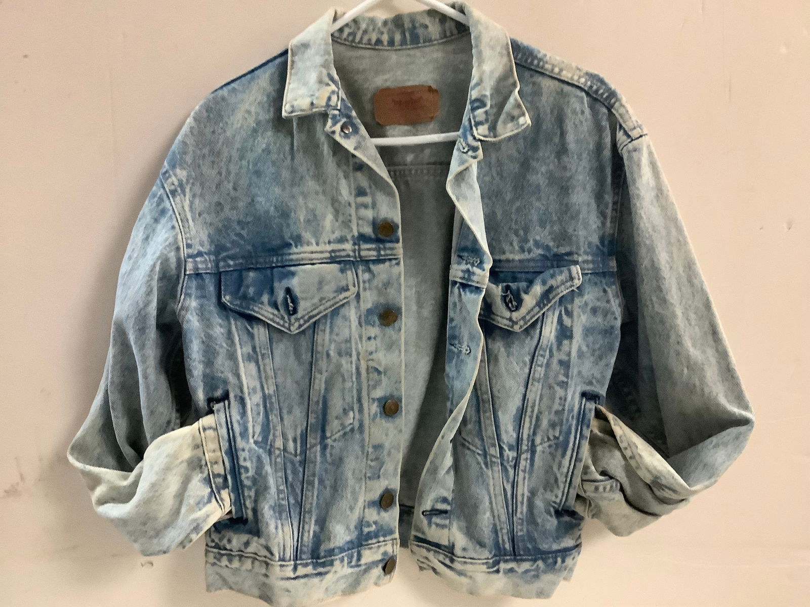 VINTAGE LEVI STRAUSS & CO jean jacket size XL (1 of 1)