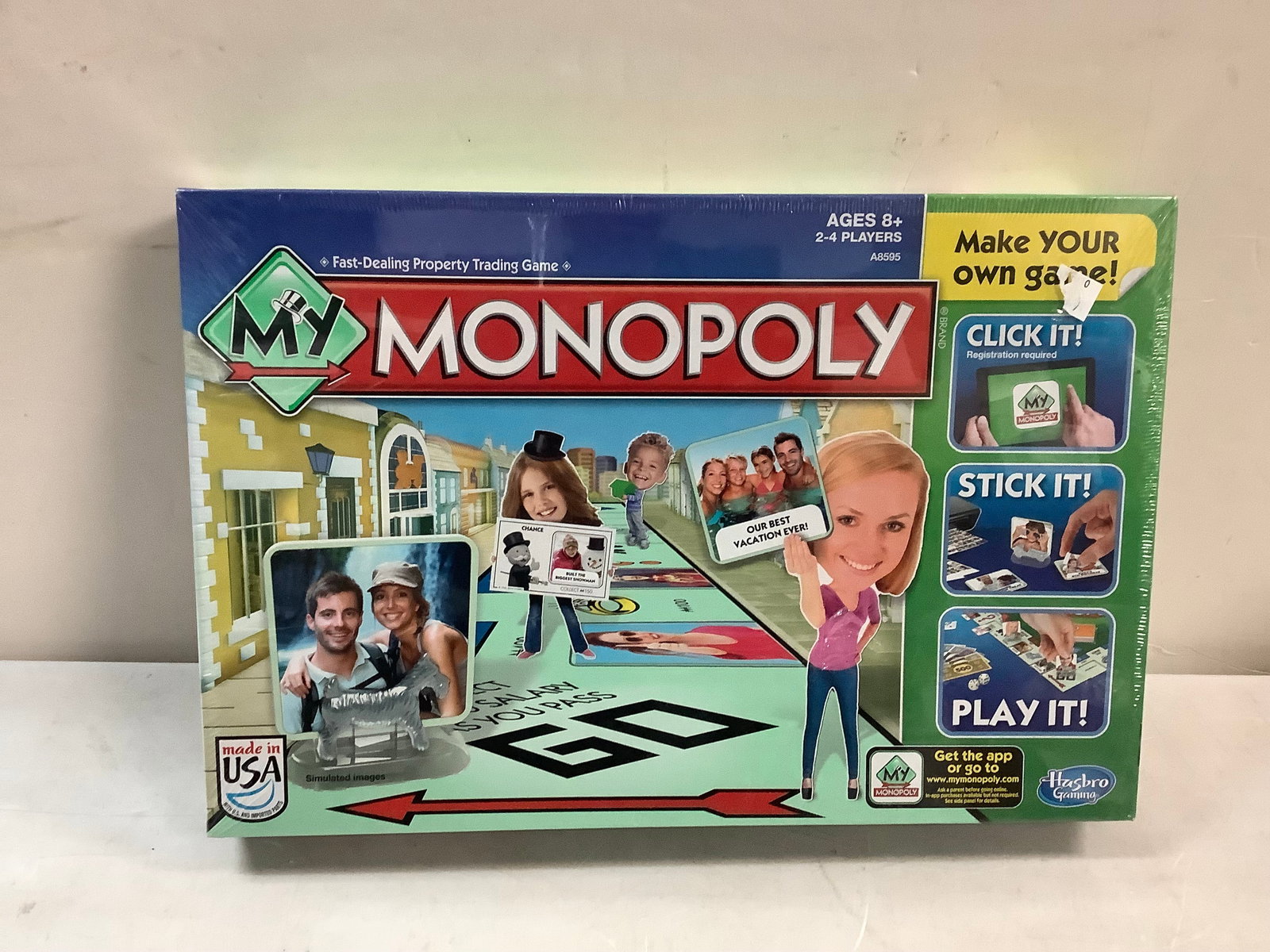 sealed MY MONOPOLY make your own GAME (1 of 1)