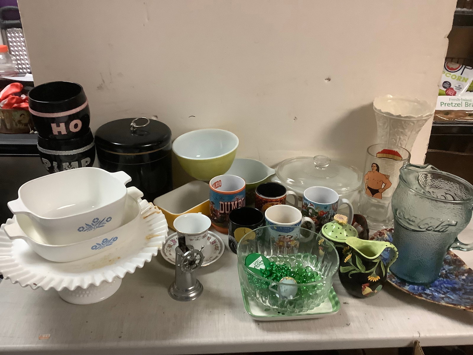 Lot of Lenox and Walt Disney Mugs, Vase 11'' Tall , Flint Lighter, Cups, Dishes, and More (1 of 1)