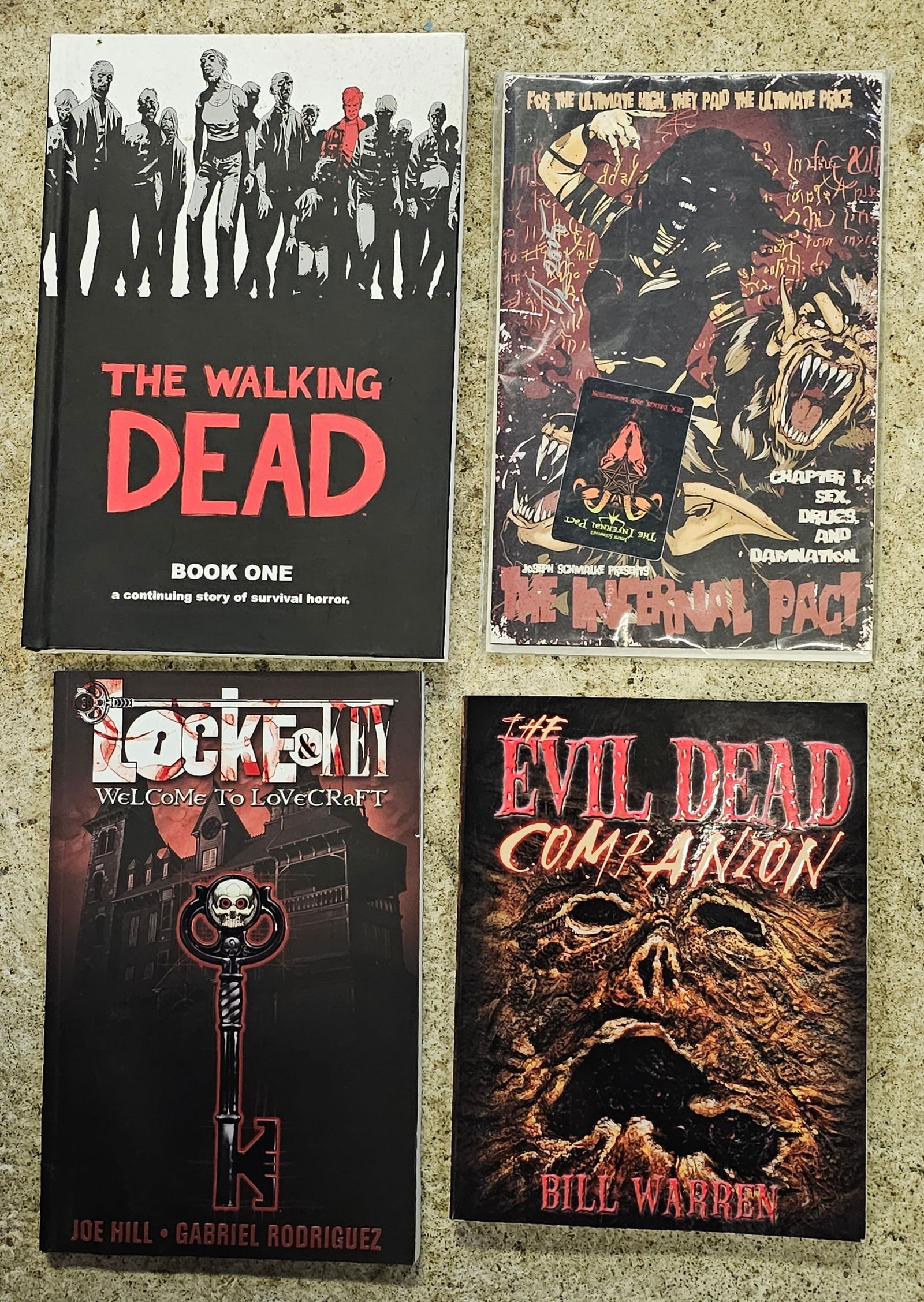 Graphic Novels And Comic Incl The Walking Dead Evil Dead Auction