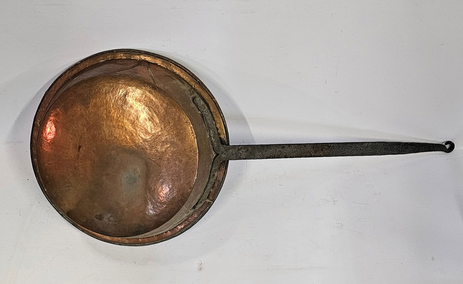 Antique Copper Pan 30x14" (1 of 2)