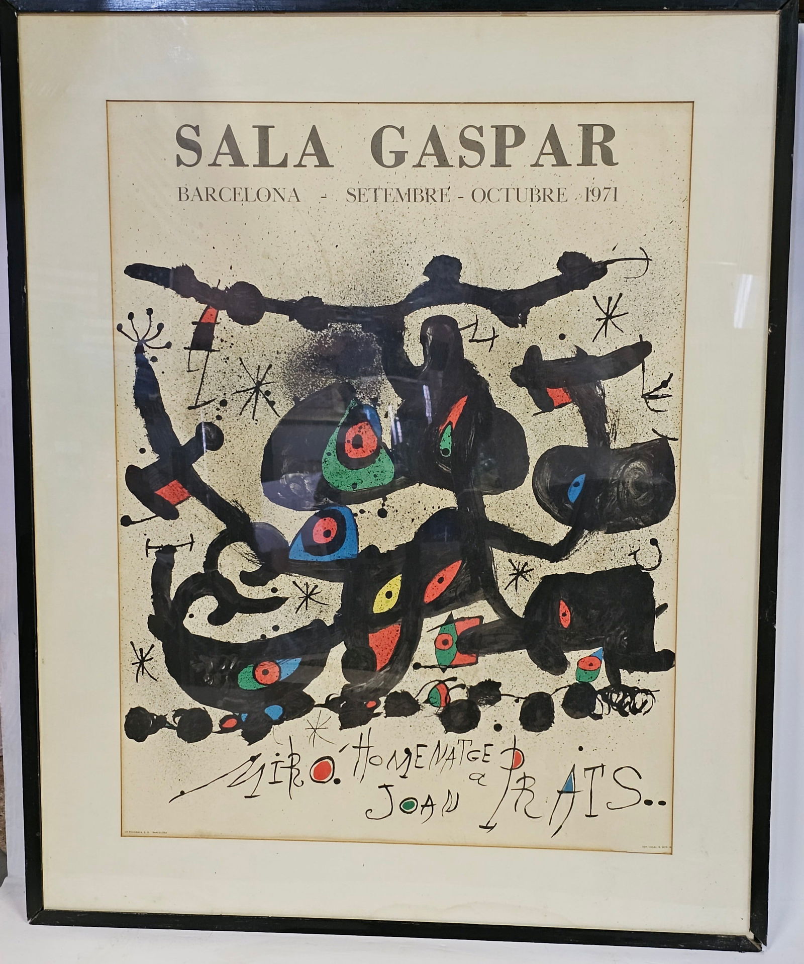 Joan Miro Sala Gaspar Barcelona Poster Print (1 of 3)