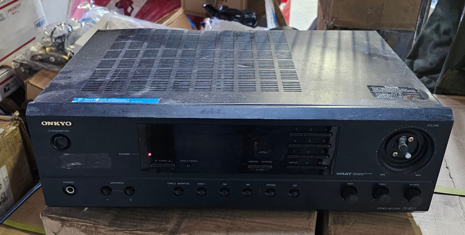 Onkyo Stereo Receiver Model TX-8011 (1 of 3)