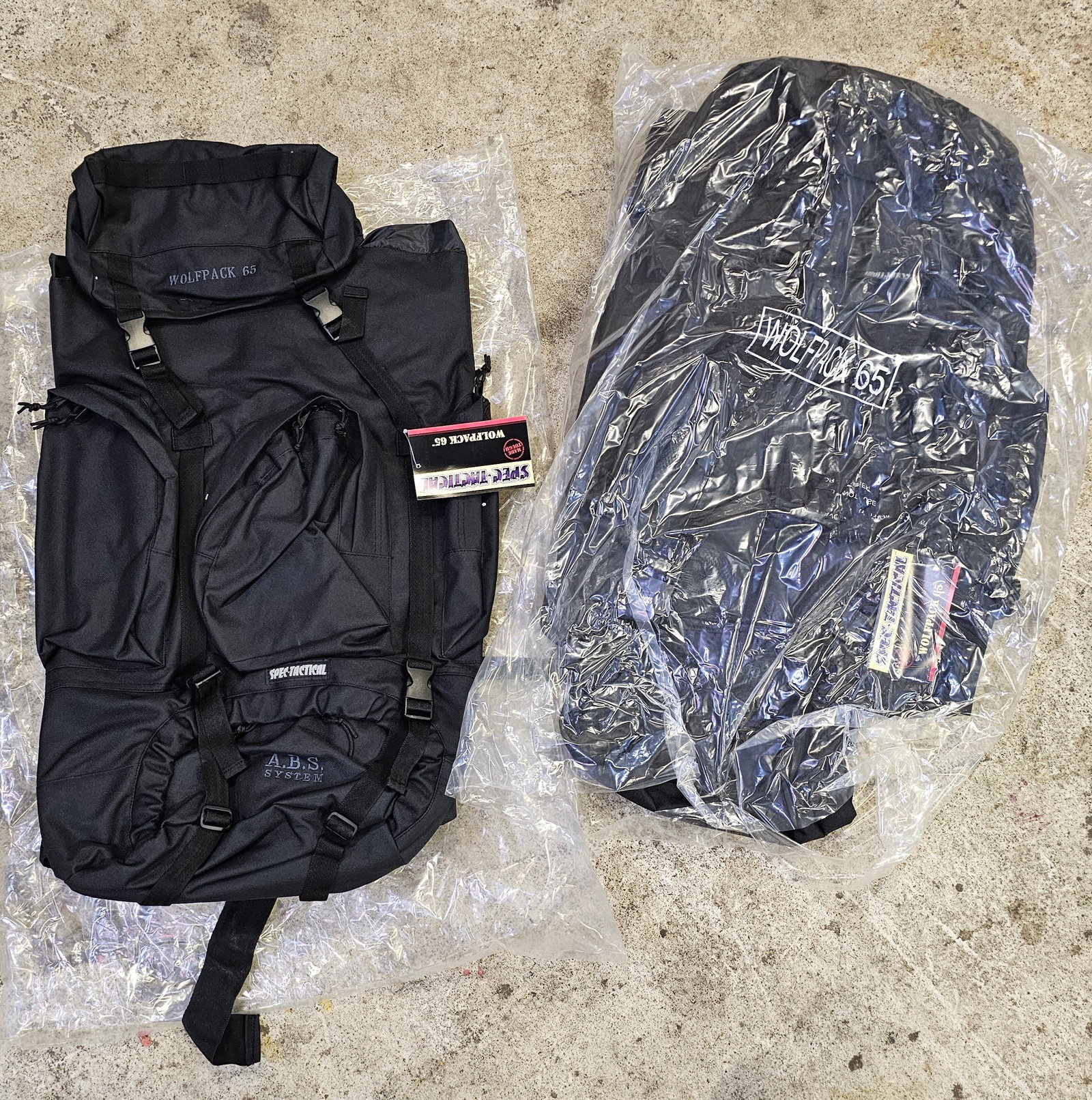 2 NWT WolfPack 65 Backpacks (1 of 2)
