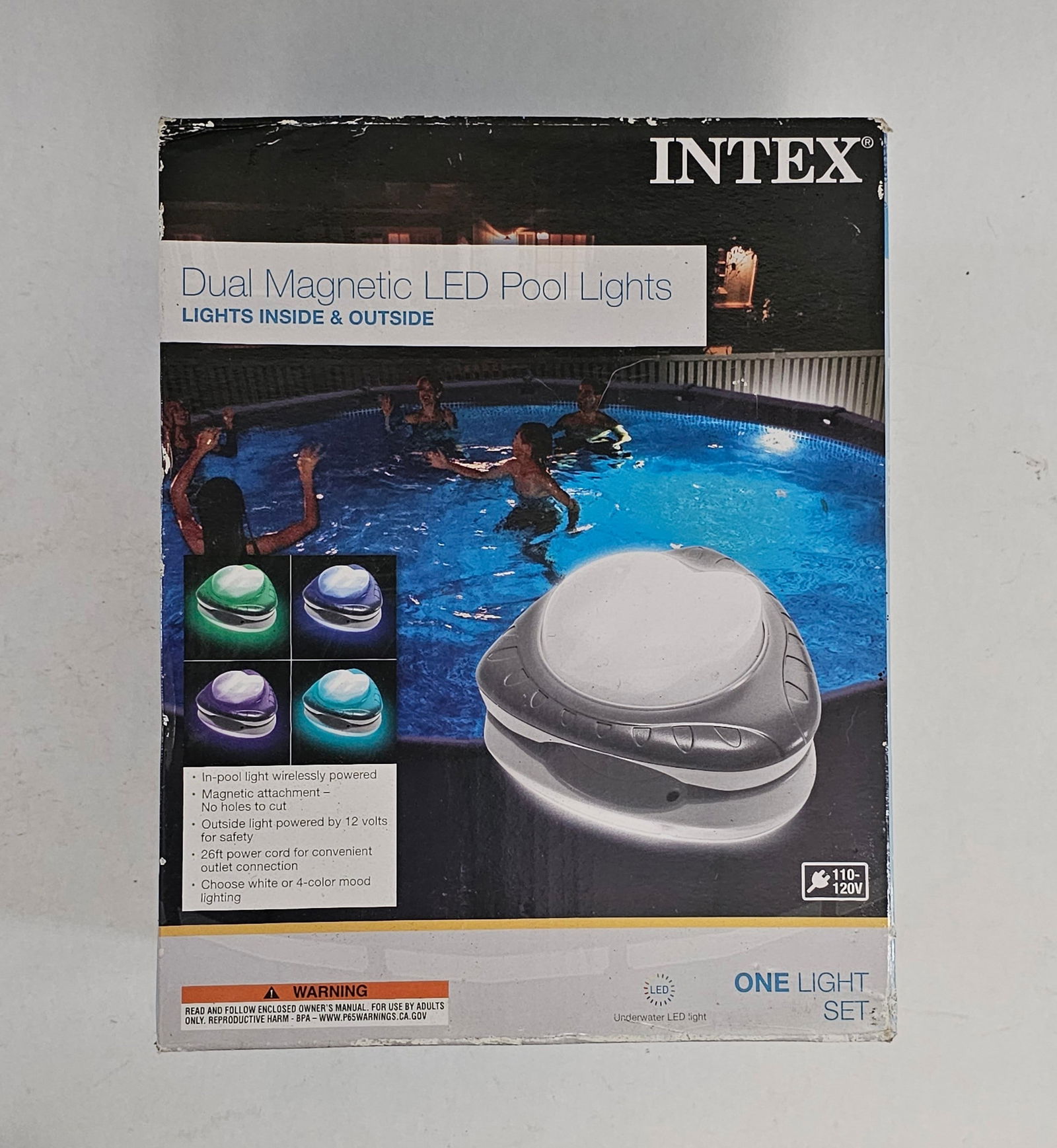 NIB Intex Pool Magnetic LED Lights (1 of 2)