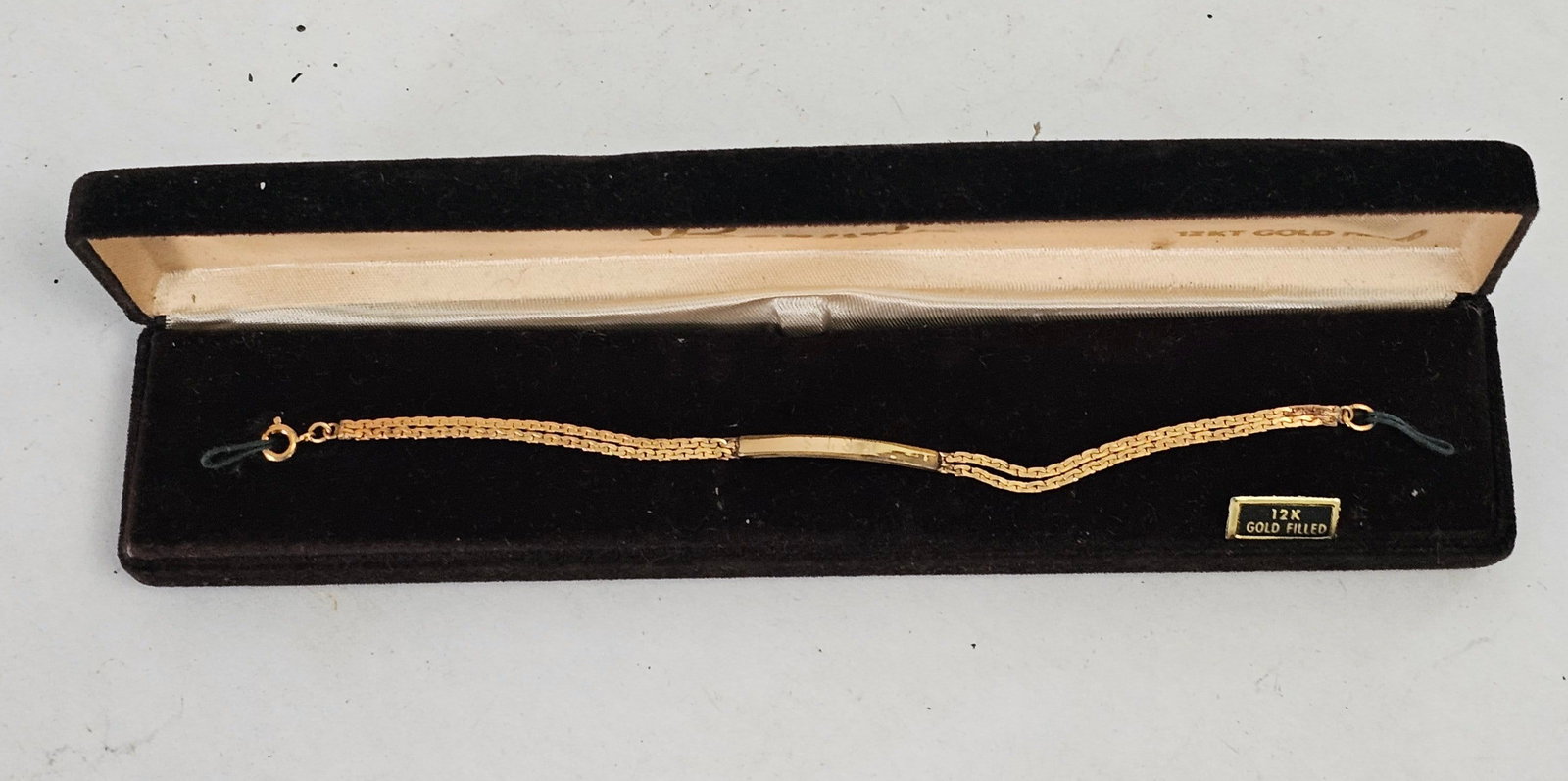 Vintage Berwin "Kris" 12KGF Bracelet 7": Vintage Berwin "Kris" 12KGF Bracelet 7"