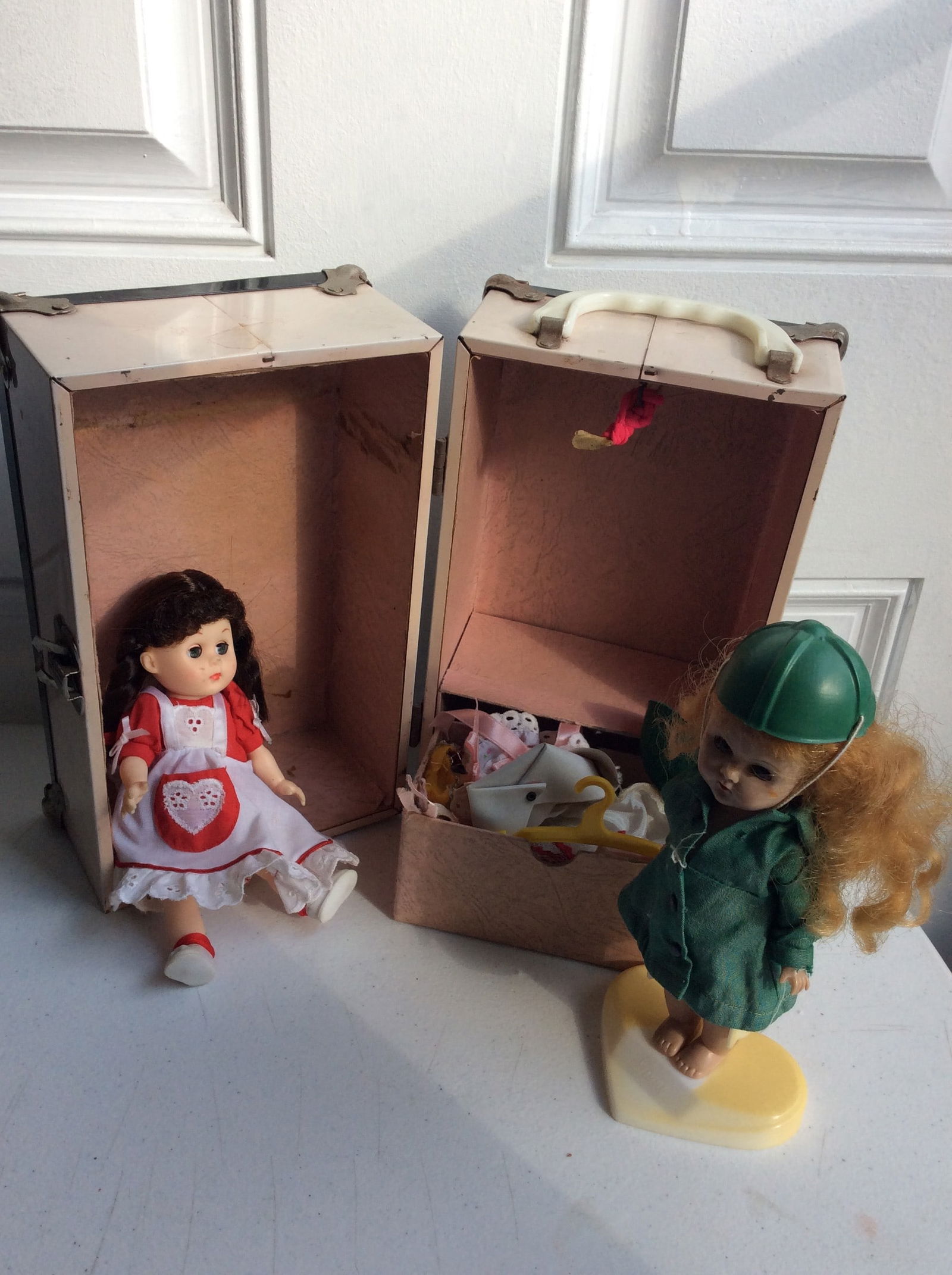 Vintage Dolls in Carrying Case with Accessories (1 of 1)