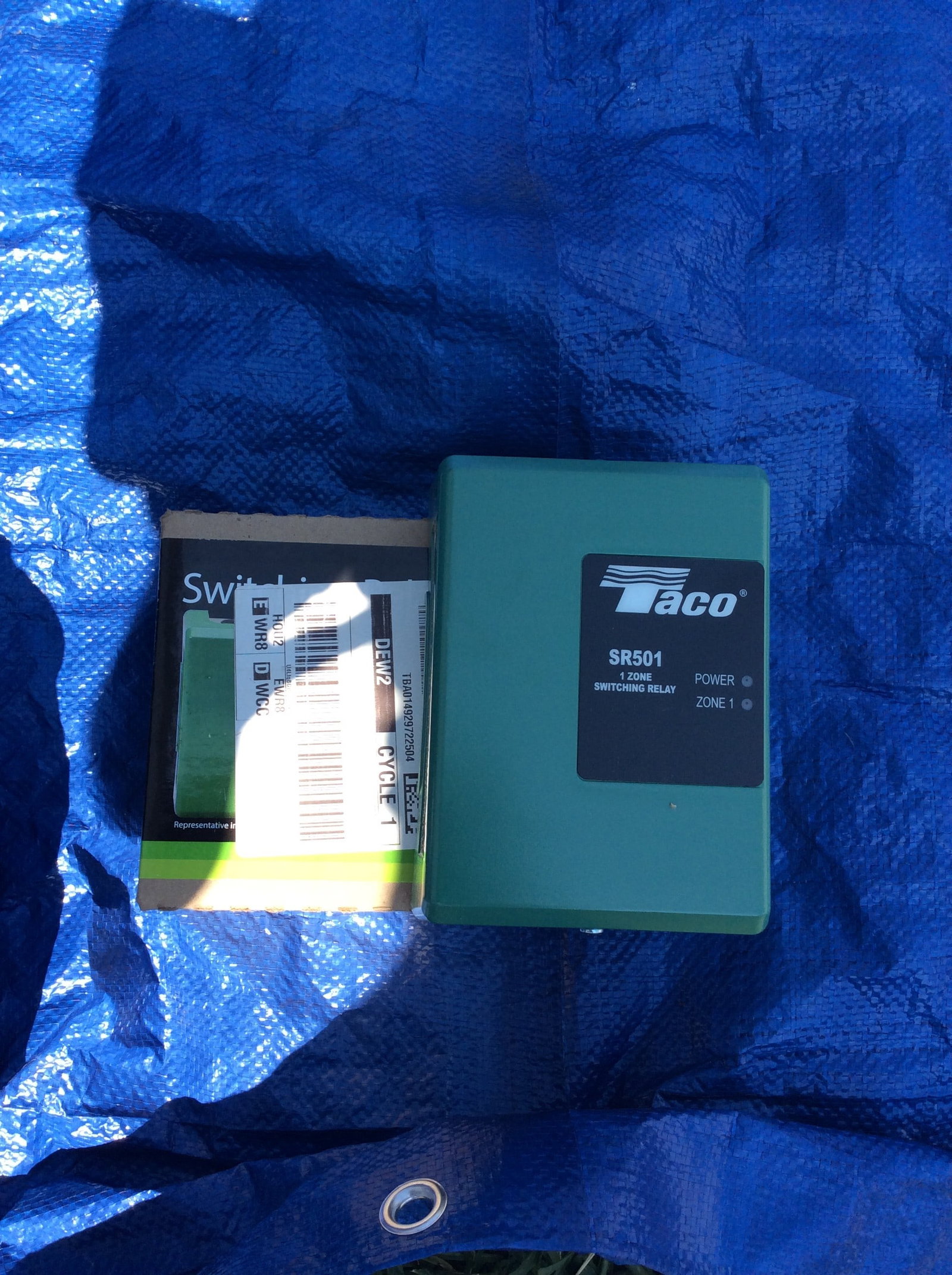 Taco 1 Zone Switching Relay SR501 NIB: Taco 1 Zone Switching Relay SR501 NIB