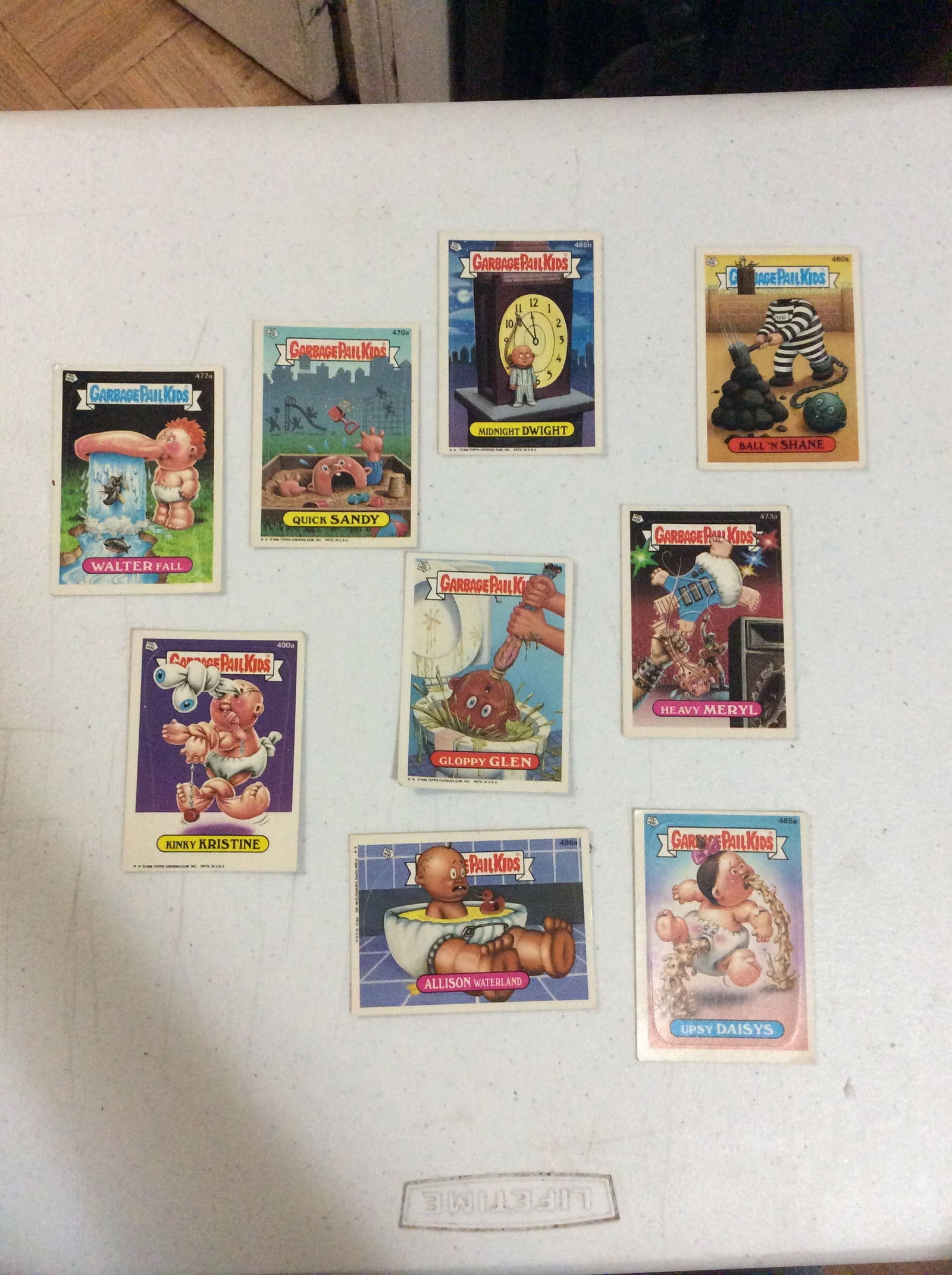 Lot of Vintage 1980â€™s Garbage Pail Kids Cards: Lot of Vintage 1980â€™s Garbage Pail Kids Cards