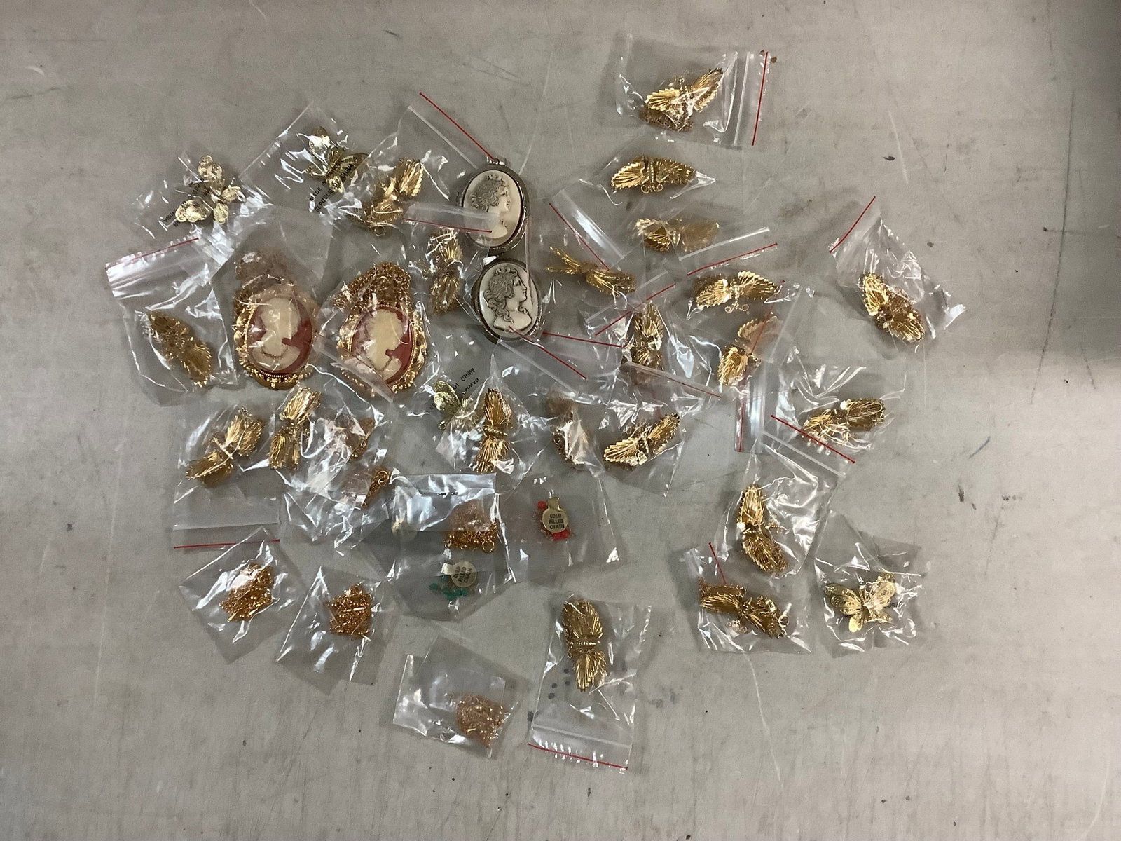 Lot of Costume Necklaces, Cameo Pendants and More: Lot of Costume Necklaces, Cameo Pendants and More