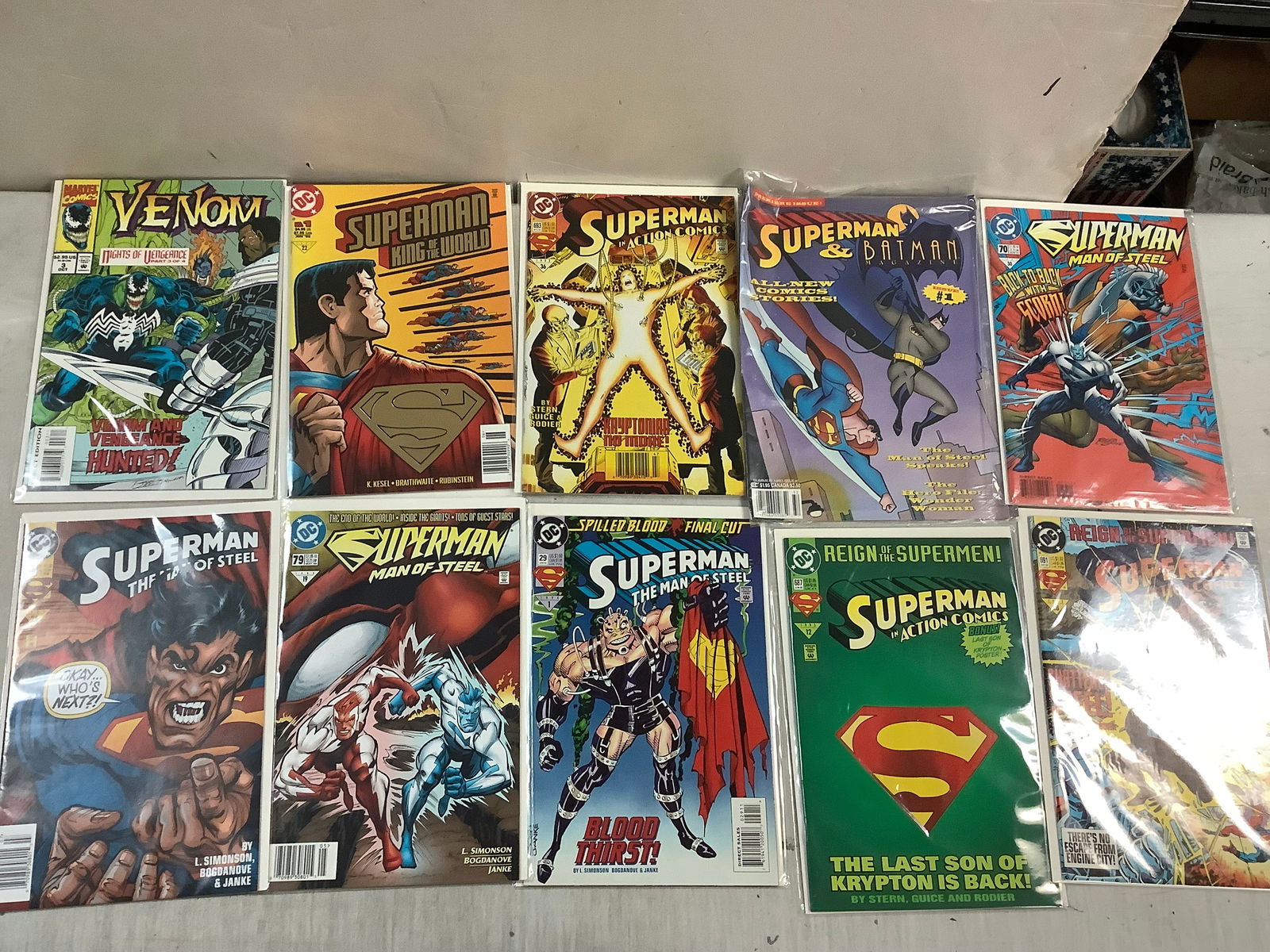 Lot of 1990's Marvel & DC Comic Books (1 of 1)