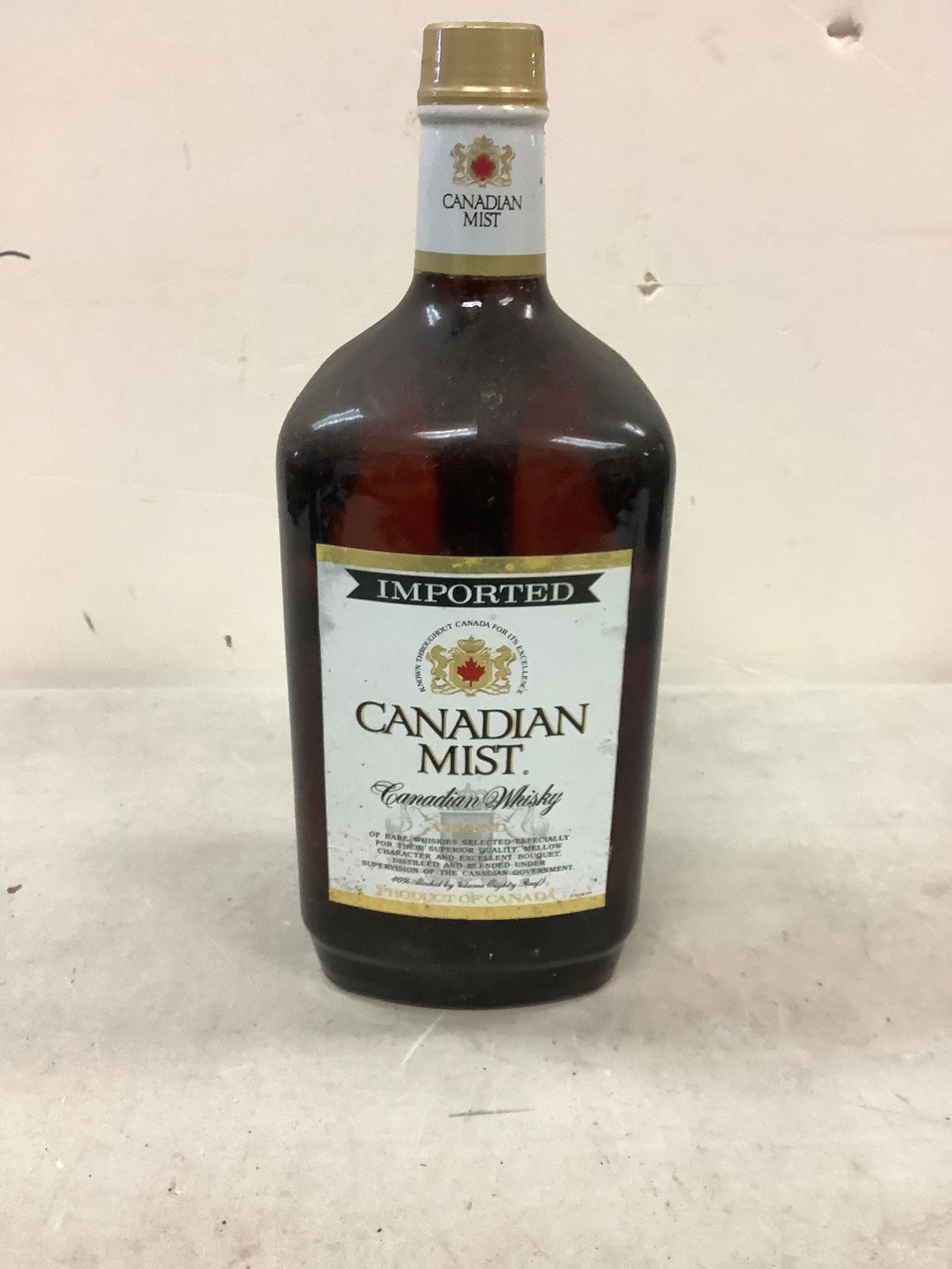 Sealed Imported Canadian Mist Whisky 1.75 Liters (1 of 1)