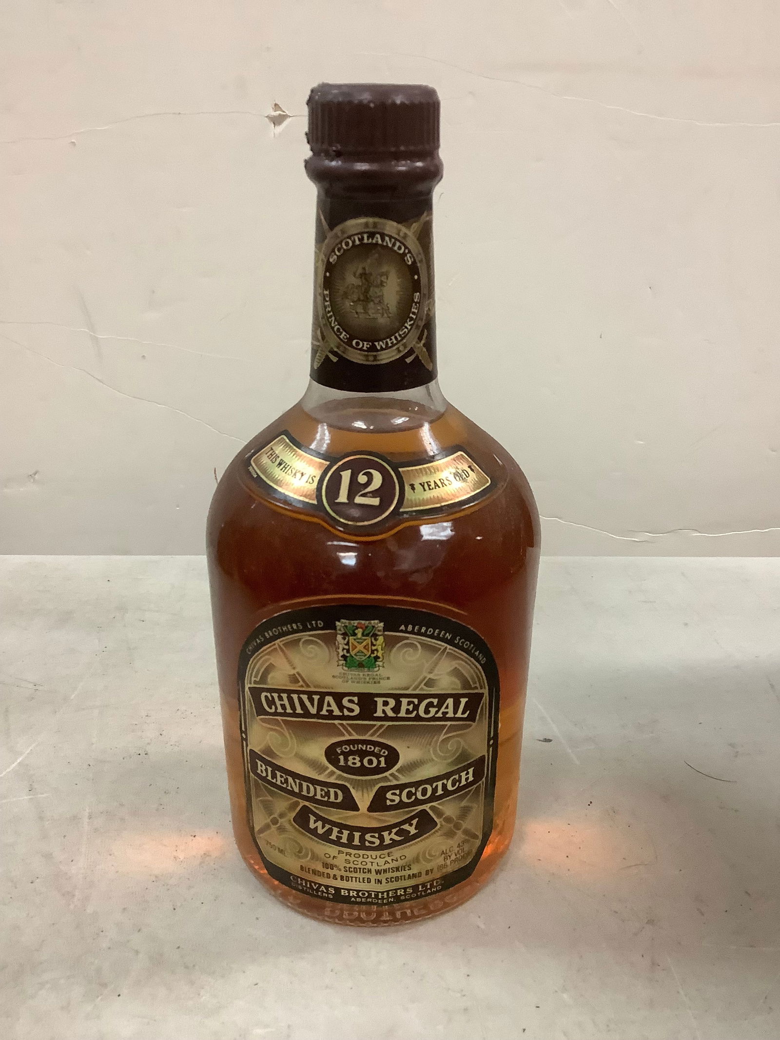 Sealed Chivas Regal Blended Scotch Whisky 750 ML (1 of 1)