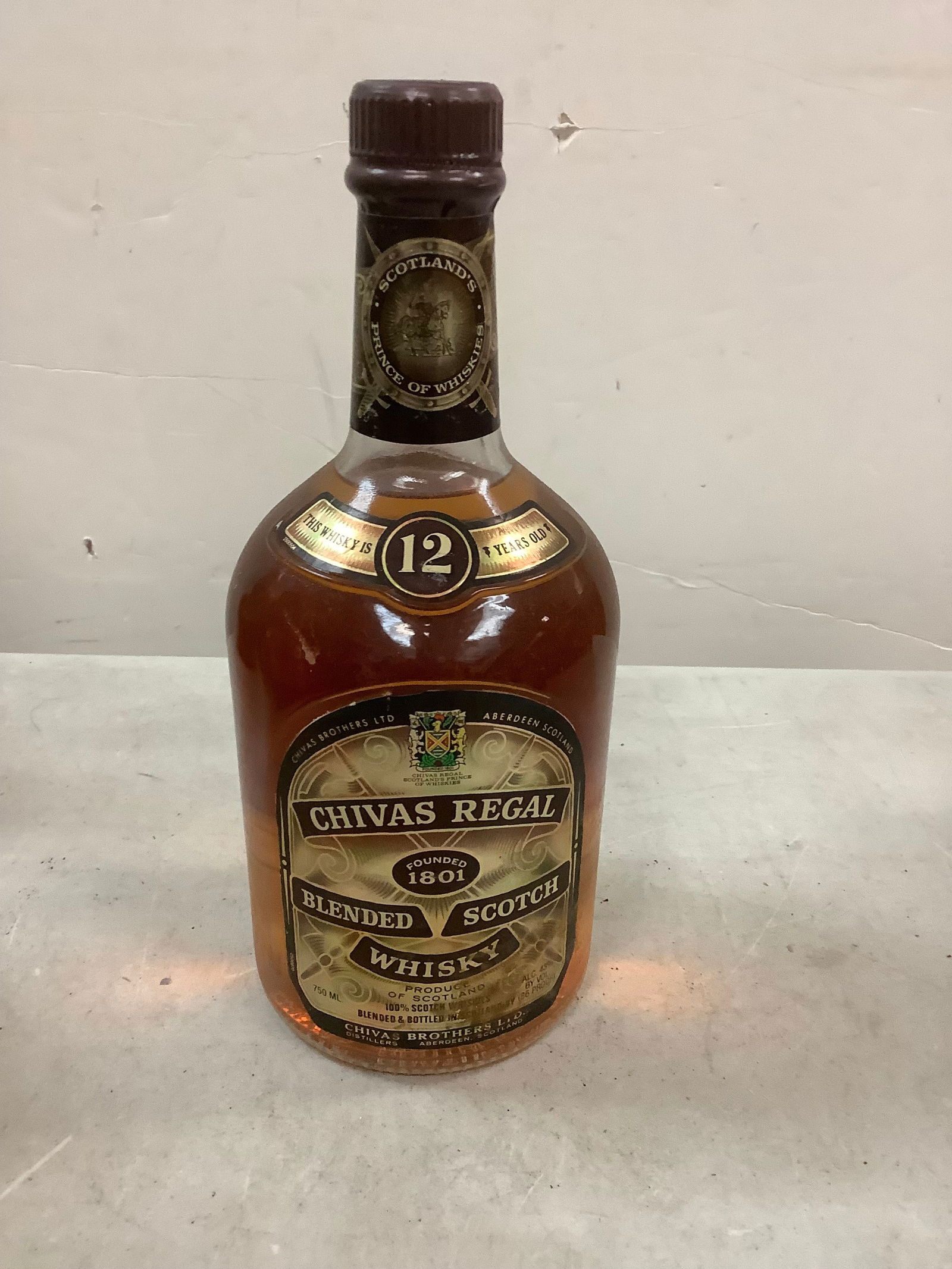Sealed Chivas Regal Blended Scotch Whisky (1 of 1)