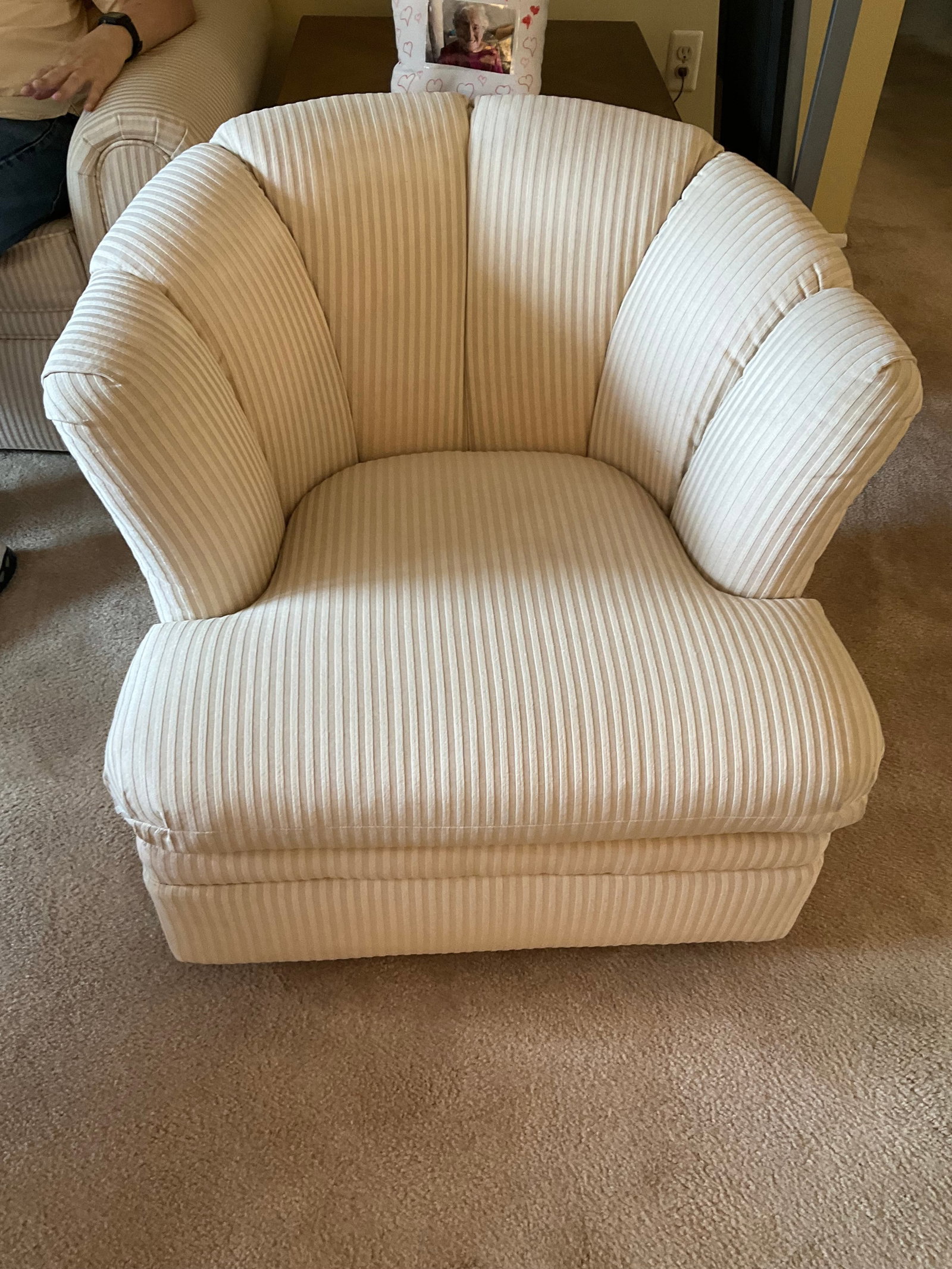 Rowe oversize swial chair 28â€ tall: Rowe oversize swial chair 28” tall