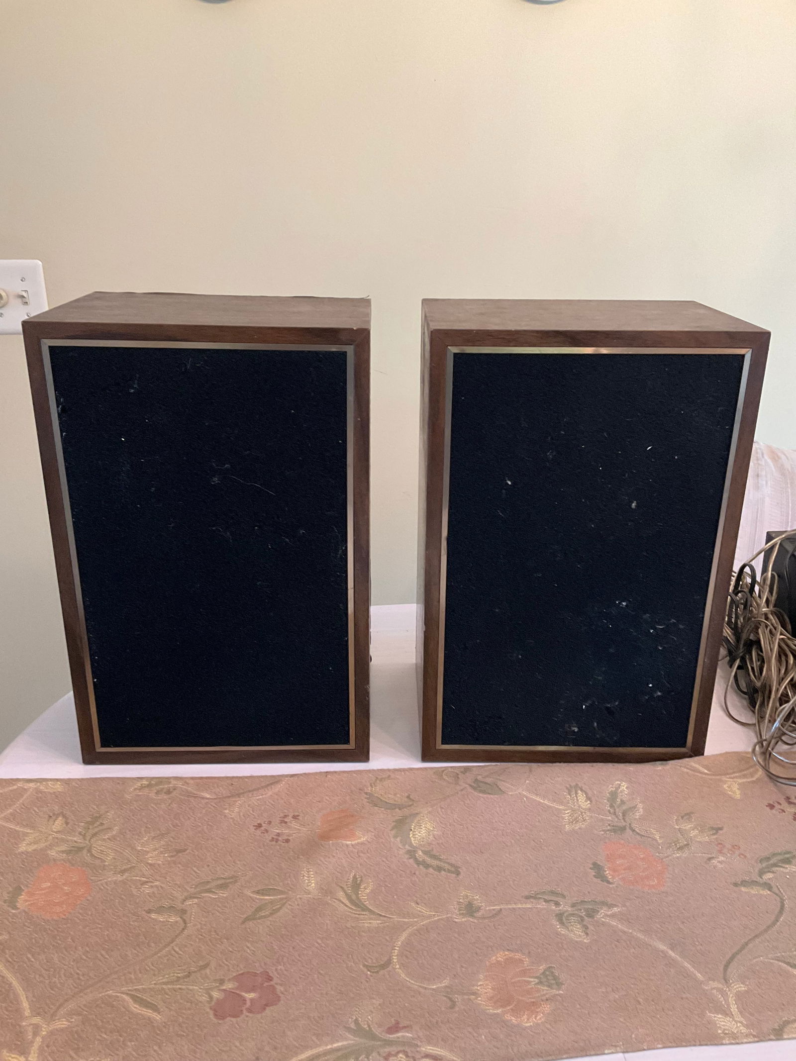 Epicrue set of two speakers Model 70 Serial No. 07621 16x11x8 (1 of 1)