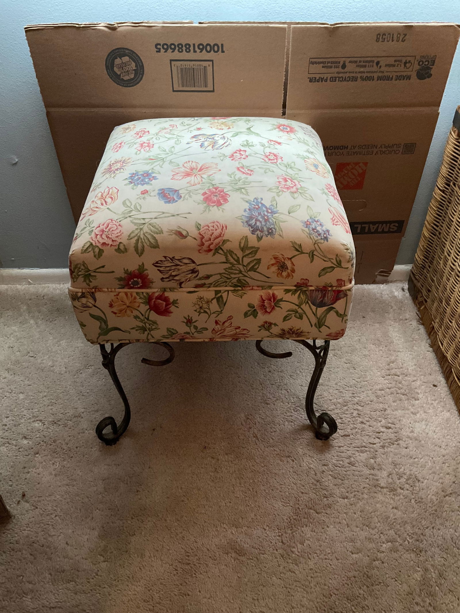 vintage stool 17â€ tall (1 of 1)