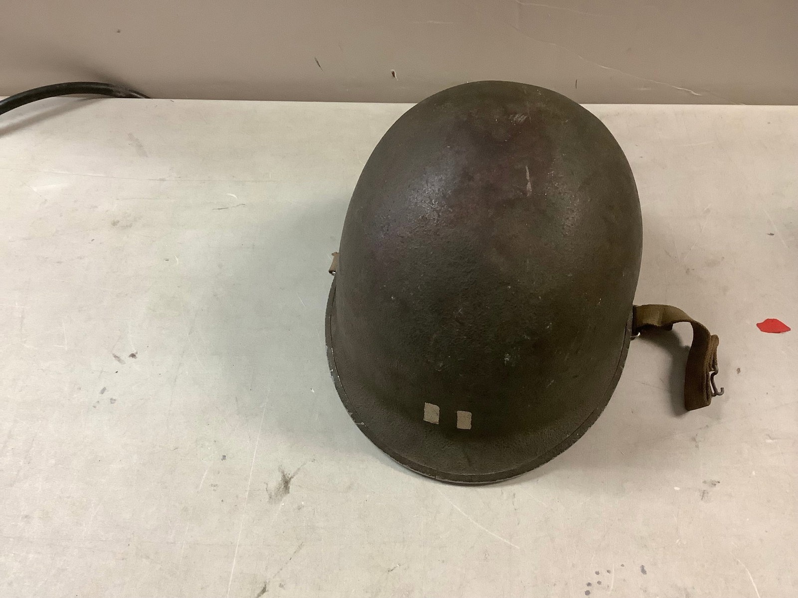 Vintage military helmet: Vintage military helmet