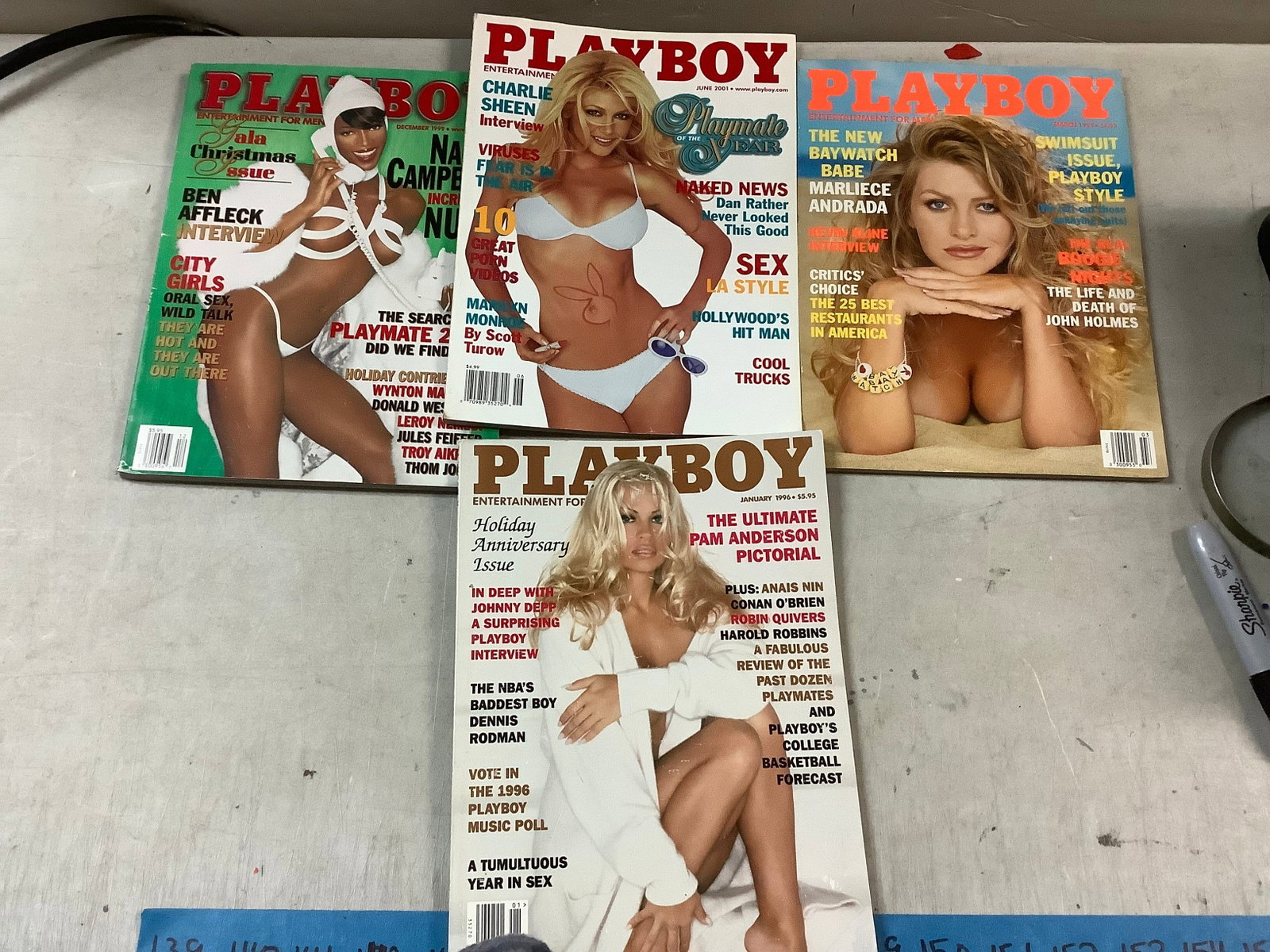 Playboy Magazines late 90s to early 00s: Playboy Magazines late 90s to early 00s