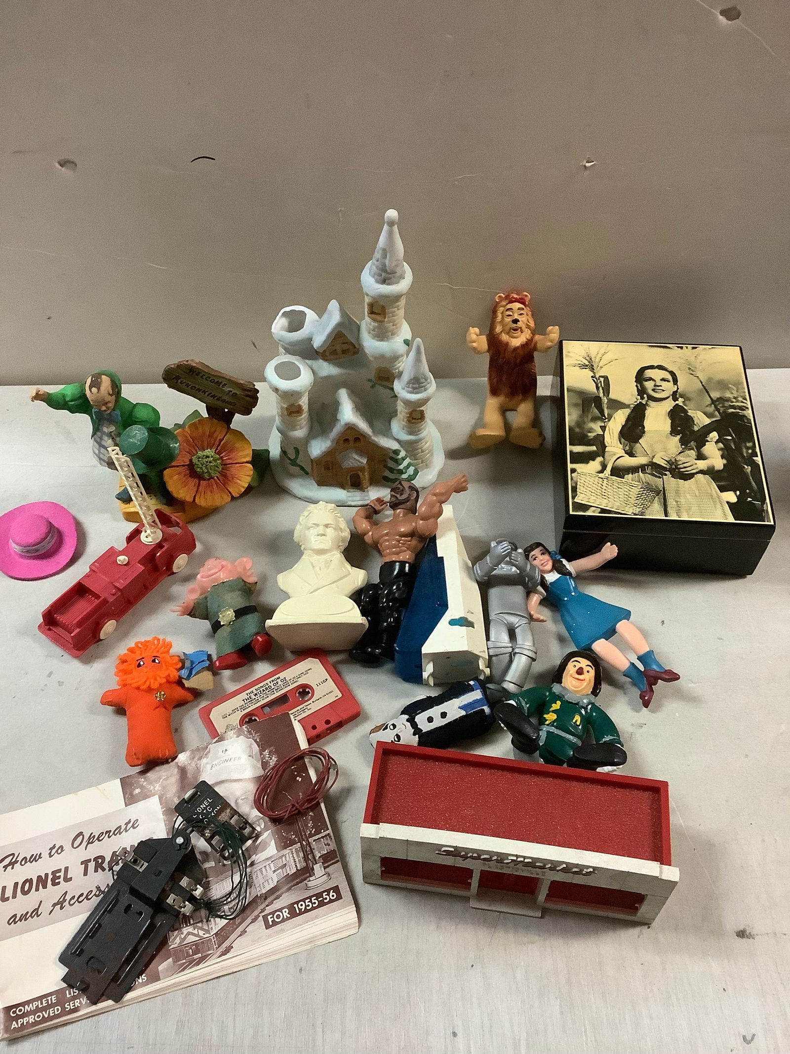 Lot of ceramic figure, action figure toys, and more (1 of 1)