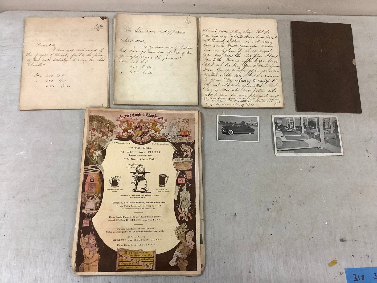 Lot of Vintage Ephemera: Lot of Vintage Ephemera