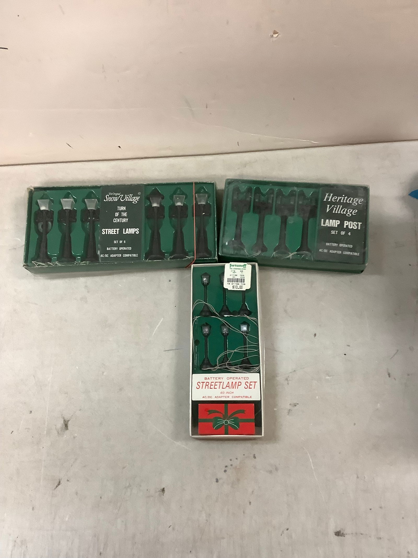 Assorted street lamp sets (1 of 1)