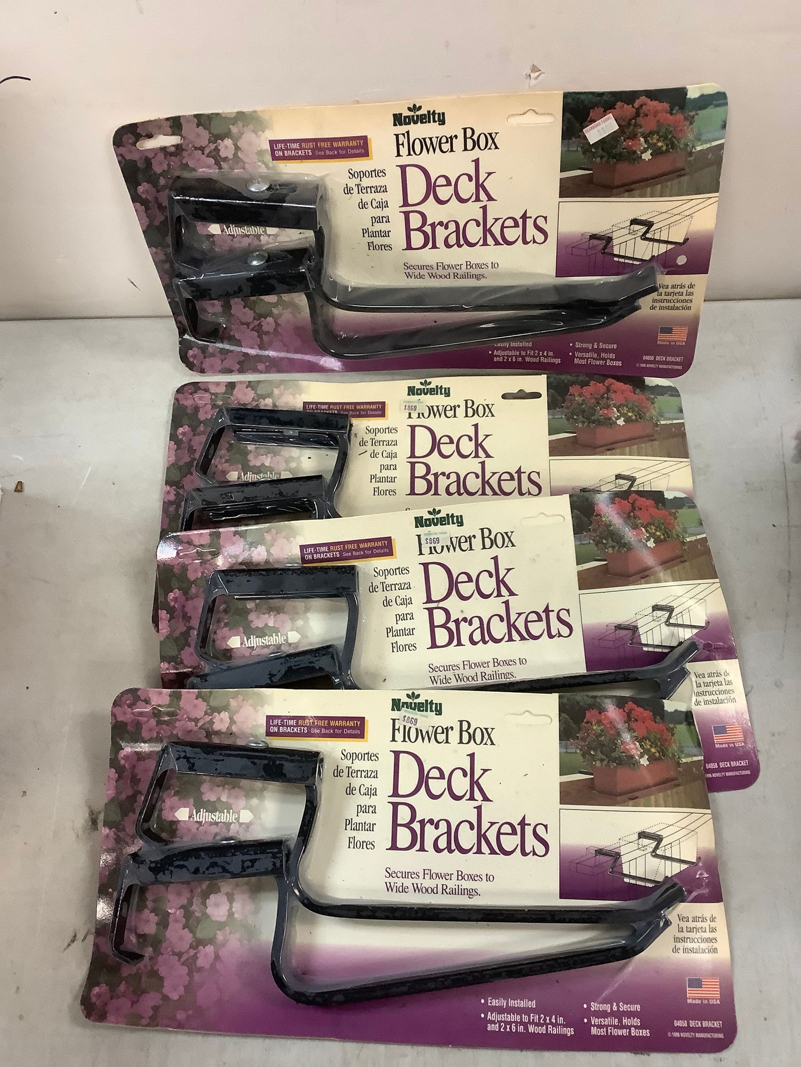 Flower Box Deck Brackets: Flower Box Deck Brackets