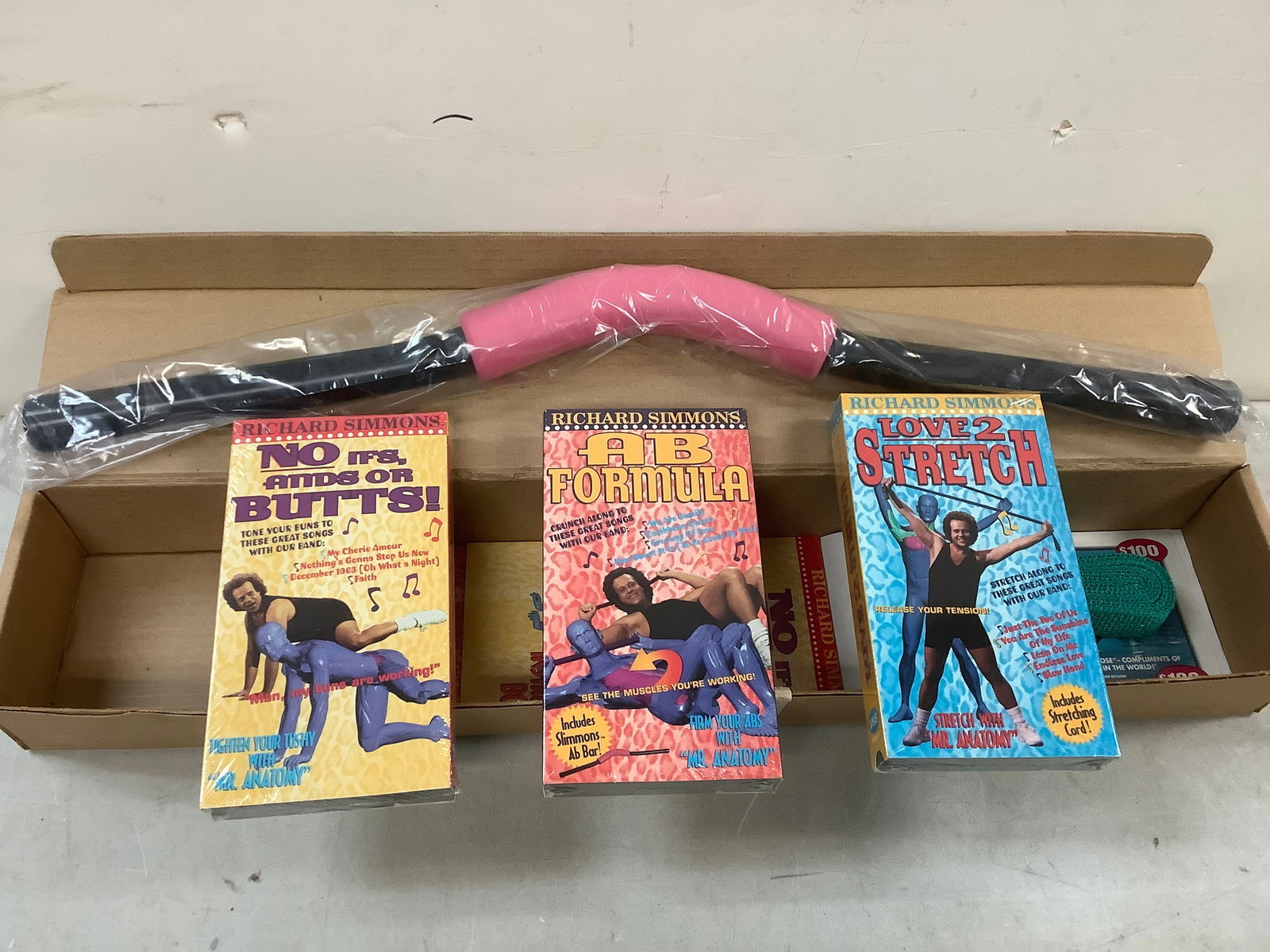 Richard simmons workout videos, ab bar, and more (1 of 1)