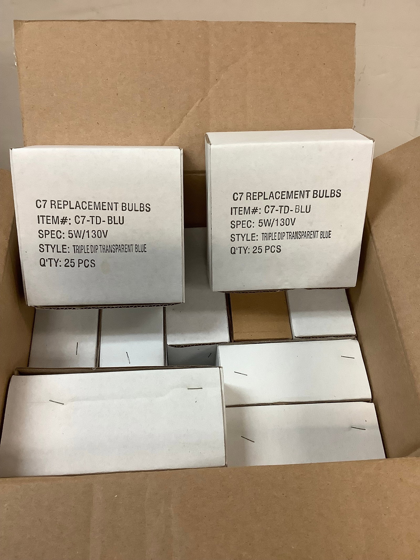 Lot of C7 replacement bulbs: Lot of C7 replacement bulbs