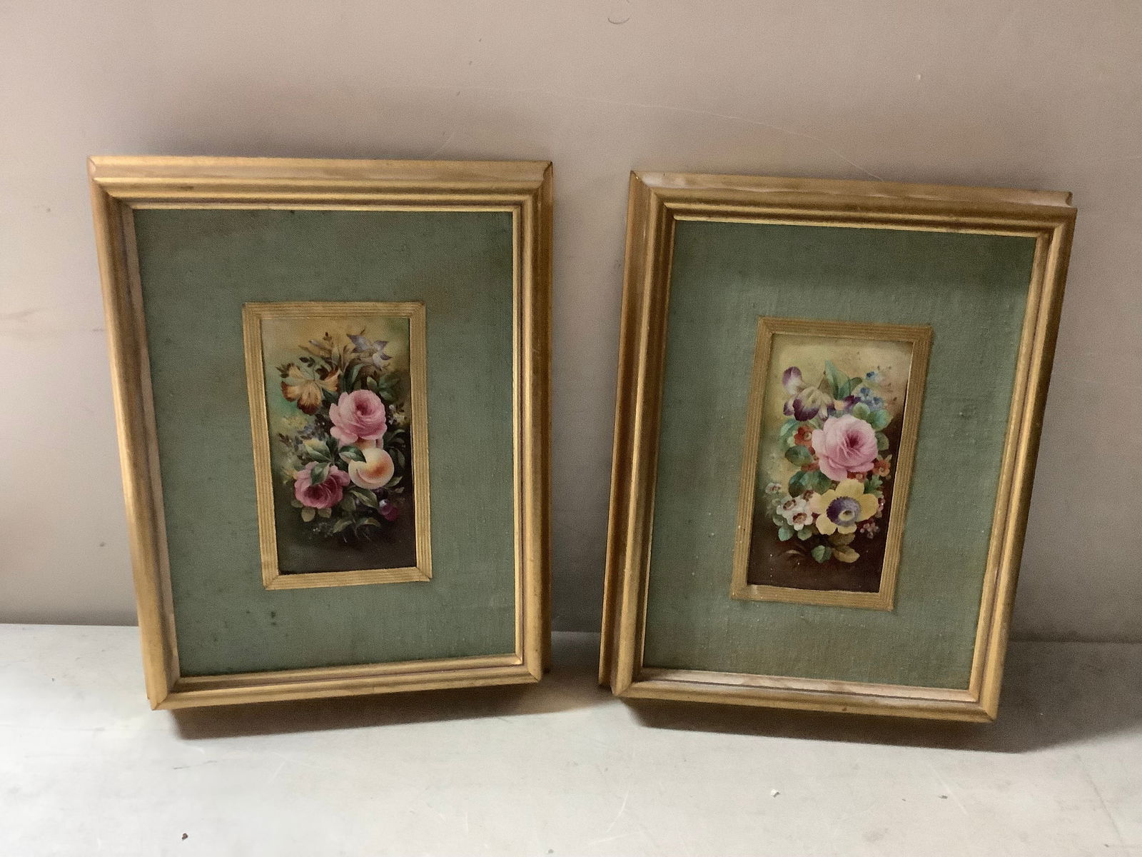 Framed tile artwork 13x10 1/2 (1 of 1)