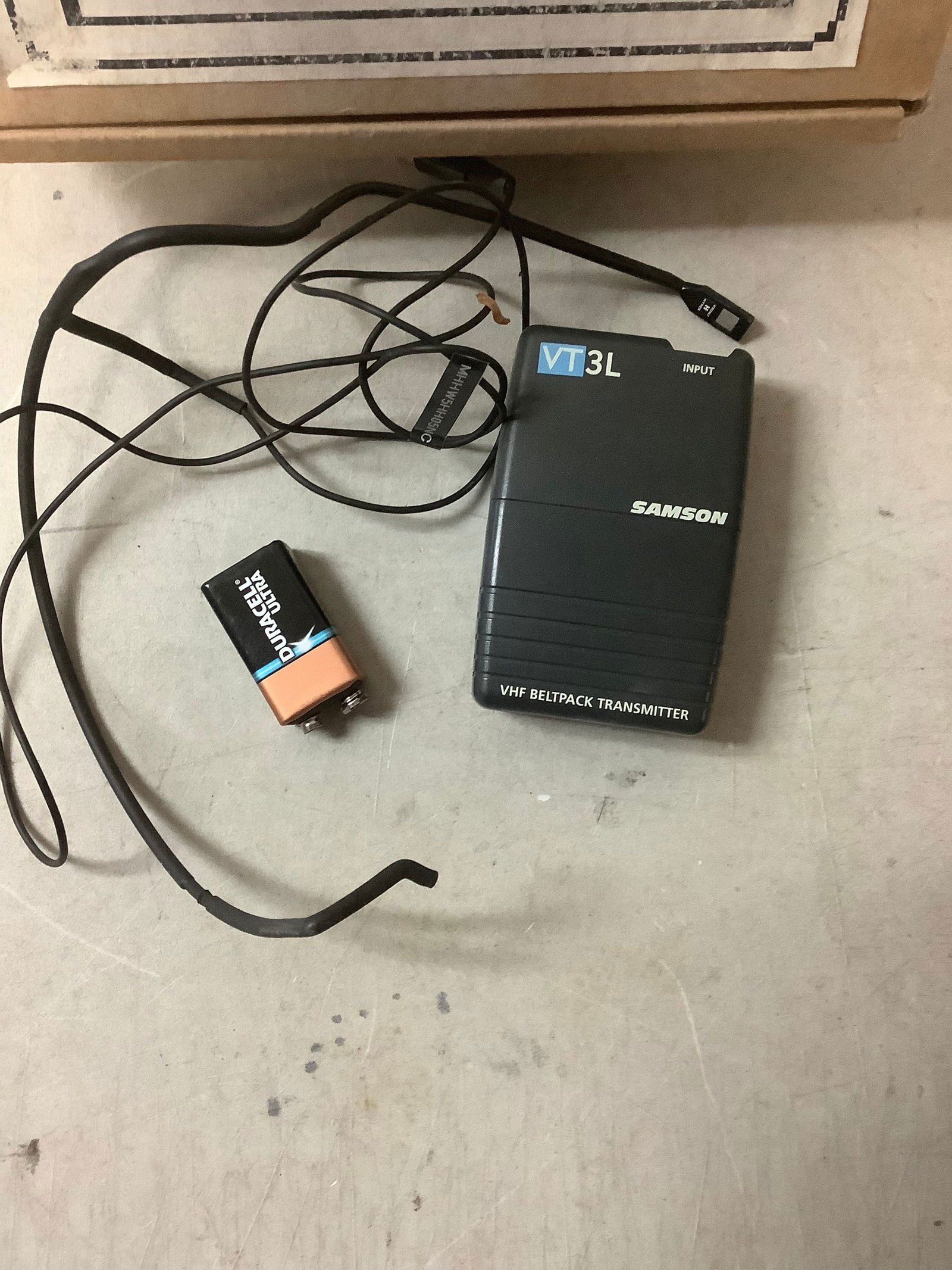 Samson VHF Beltpack Transmitter (1 of 1)