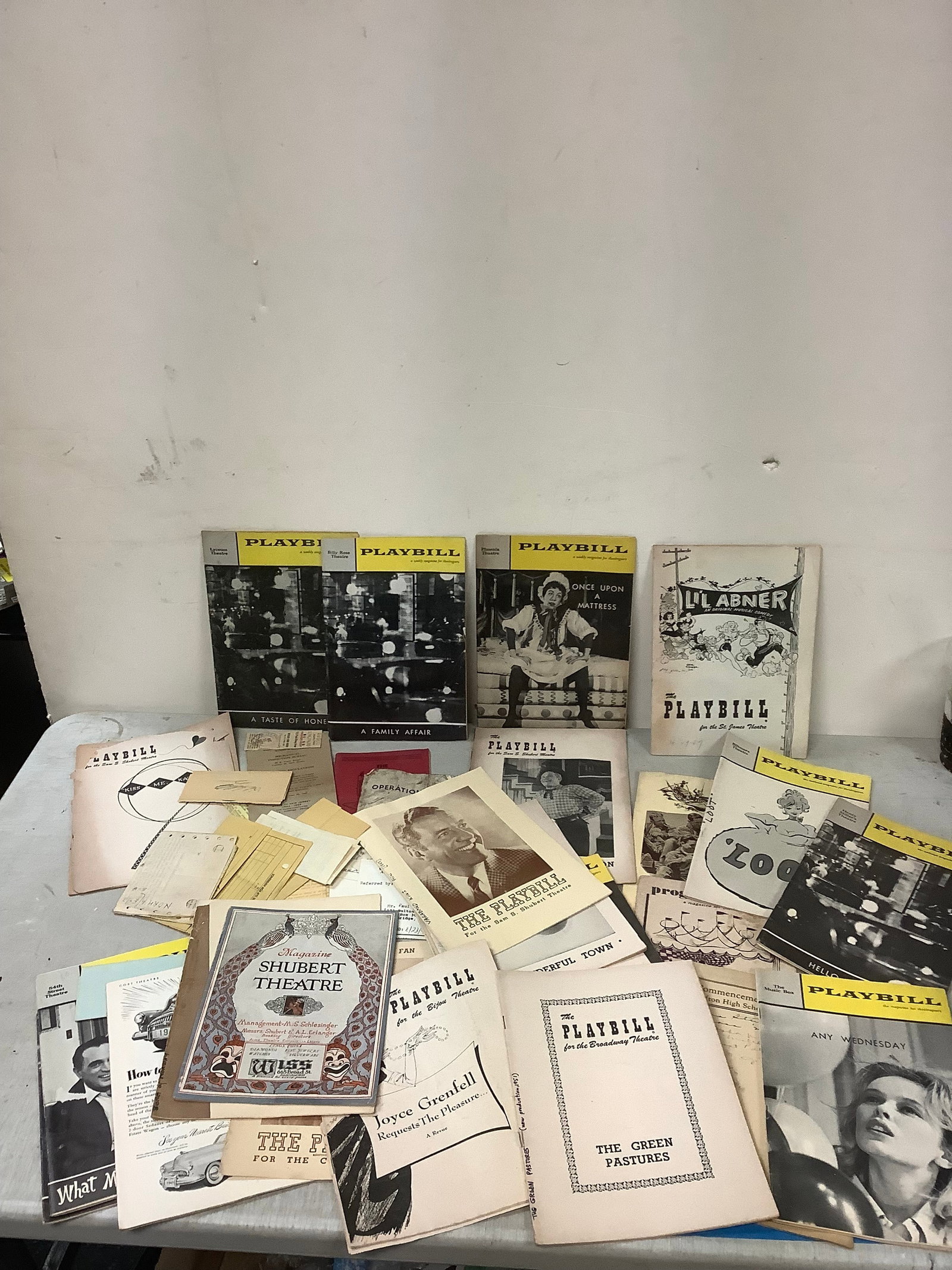 Lot of Vintage Playbills and more: Lot of Vintage Playbills and more