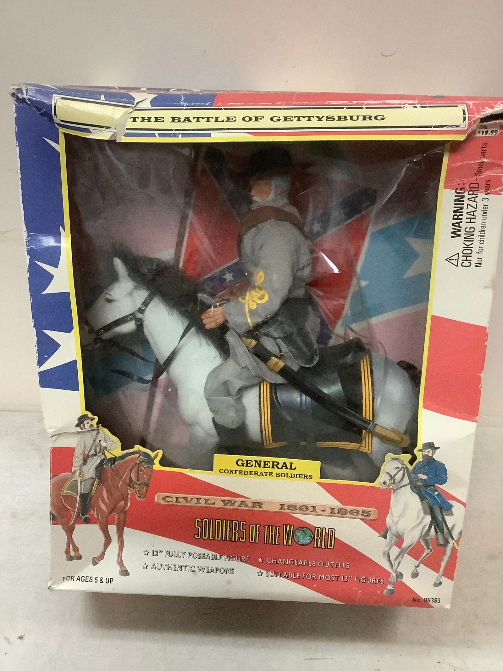 Lot of Soldiers of the World Civil War General - Confederate Soldiers (1 of 1)