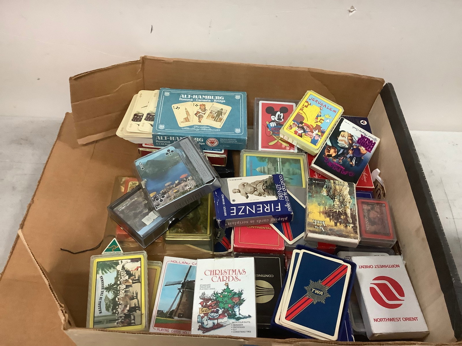Lot of Vintage Playing Cards: Lot of Vintage Playing Cards