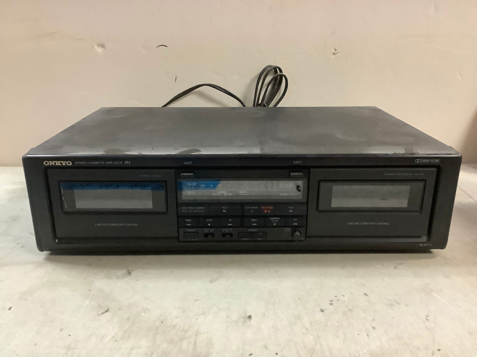Onkyo Stereo Cassette Tape Deck R1 Auction