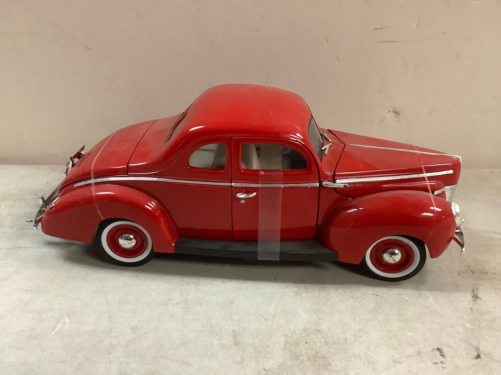 Red buggy model car (1 of 1)