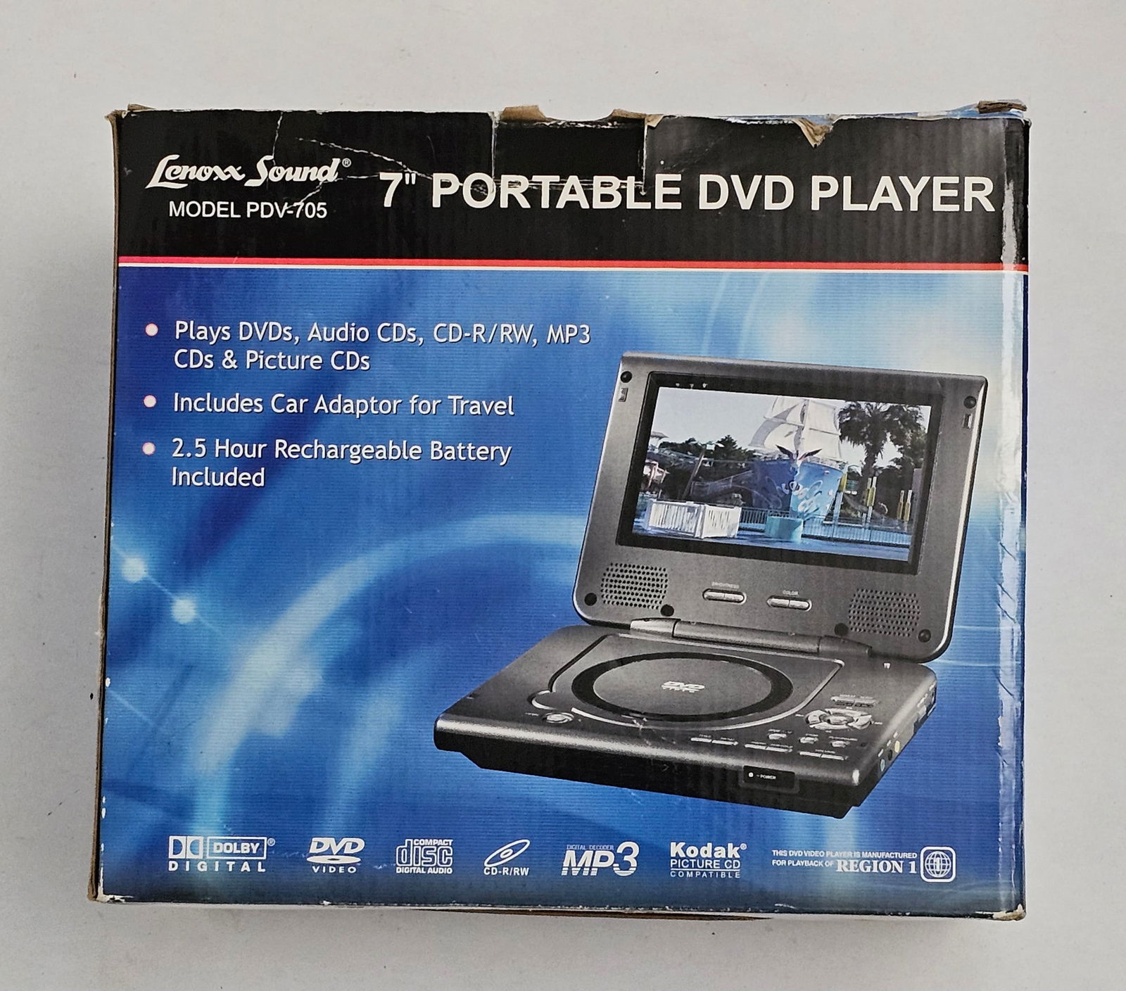 Lenox Sound Portable DVD Player working (1 of 2)