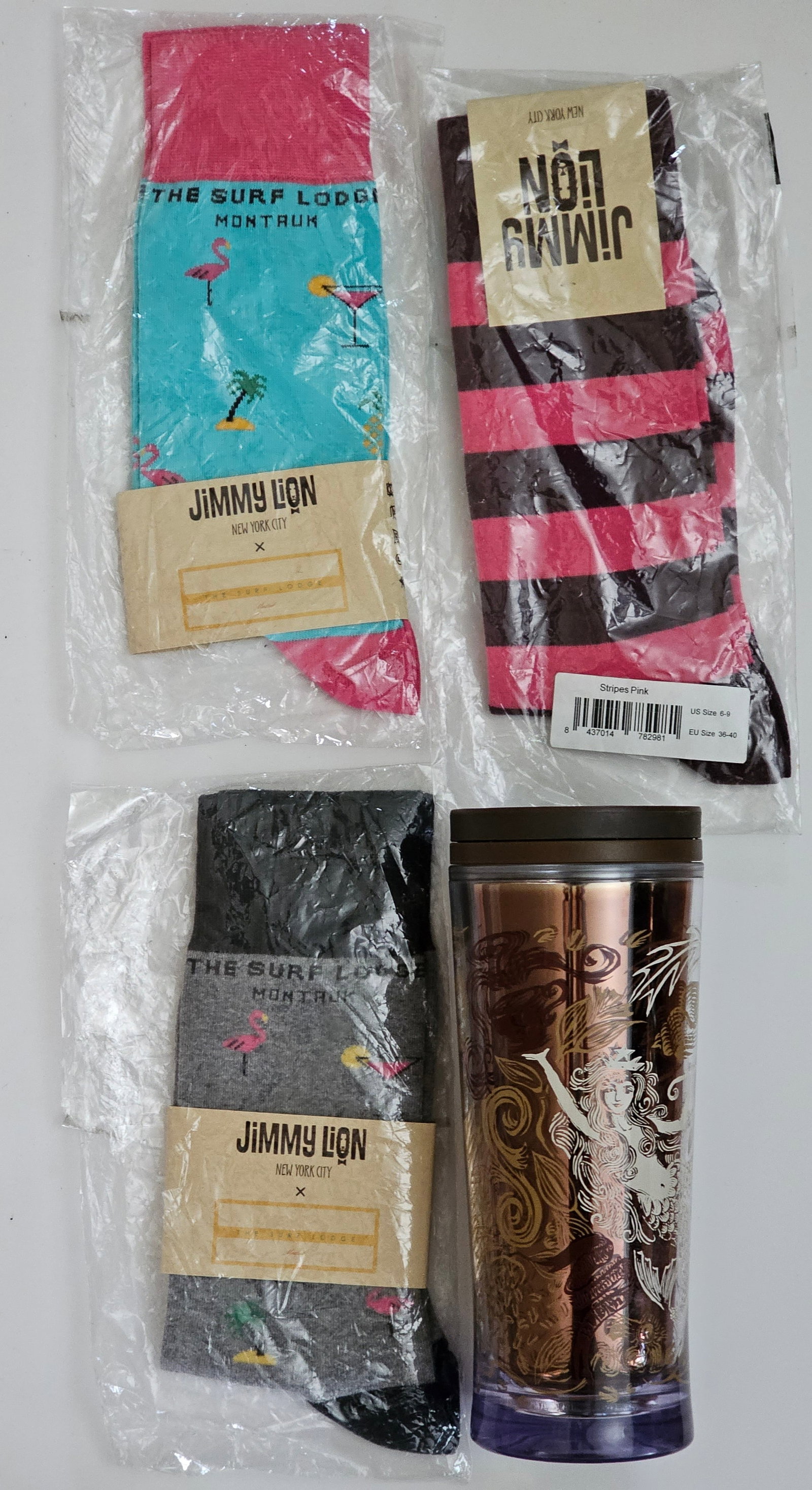 New Starbucks Tumbler and Jimmy Lion NYC Socks: New Starbucks Tumbler and Jimmy Lion NYC Socks