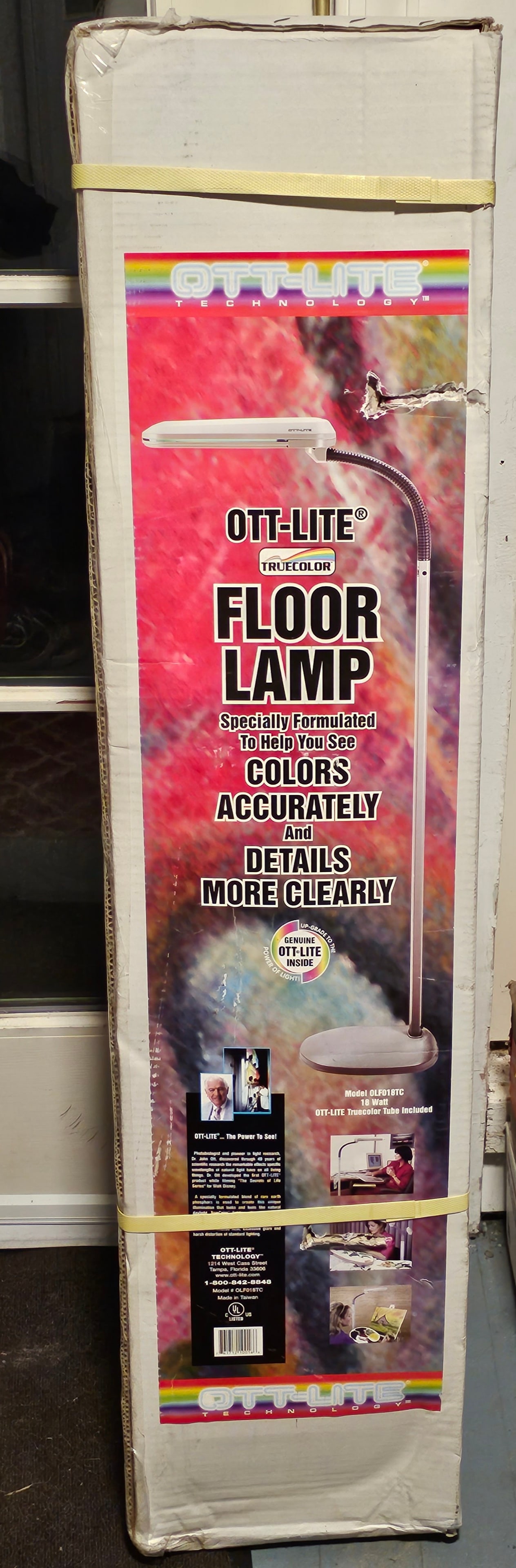 New Ott-Lite Floor Lamp Model OLF0118TC (1 of 2)