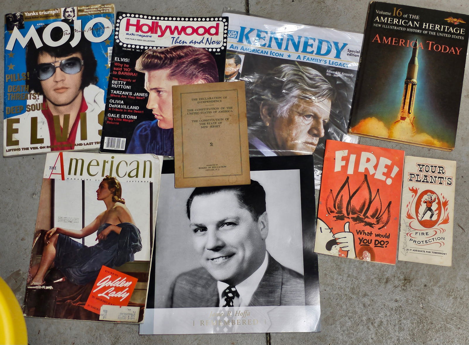 Vintage Magazines, Books, More, Jimmy Hoffa, Elvis (1 of 1)