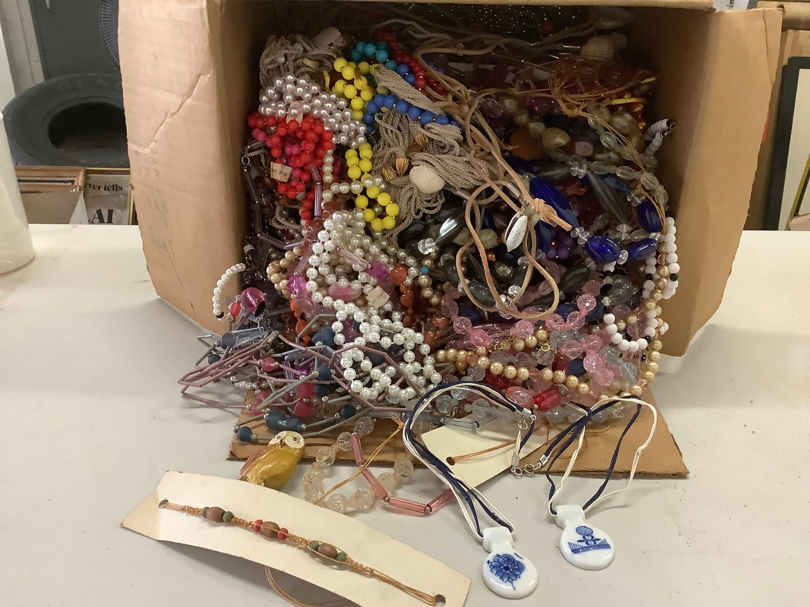 Assorted Beaded Necklaces and more - approx weight 20 lbs. (1 of 1)