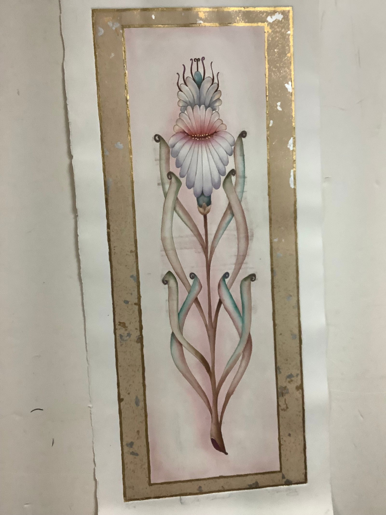 Signed artwork La Plume II (15x34) (1 of 1)