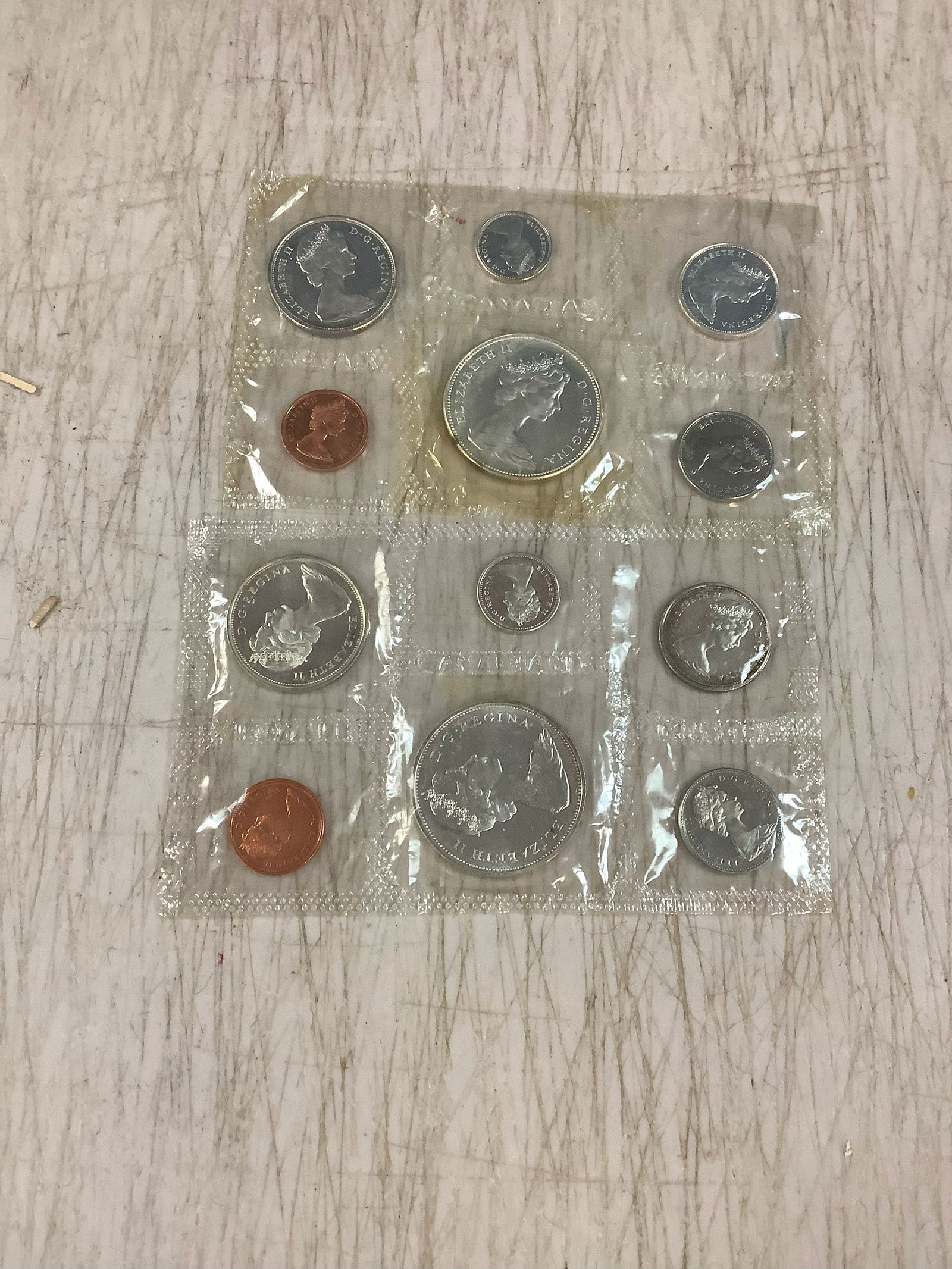 Lot of Vintage 1965-1967 Canadian Proof Set of Coins (1 of 1)