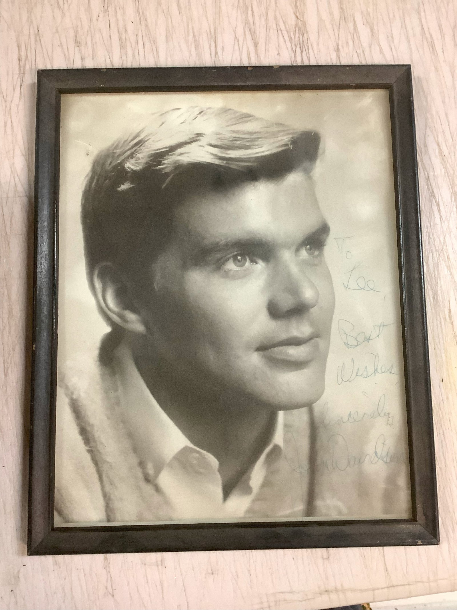 Framed Black and White Photograph 11x9: Framed Black and White Photograph 11x9