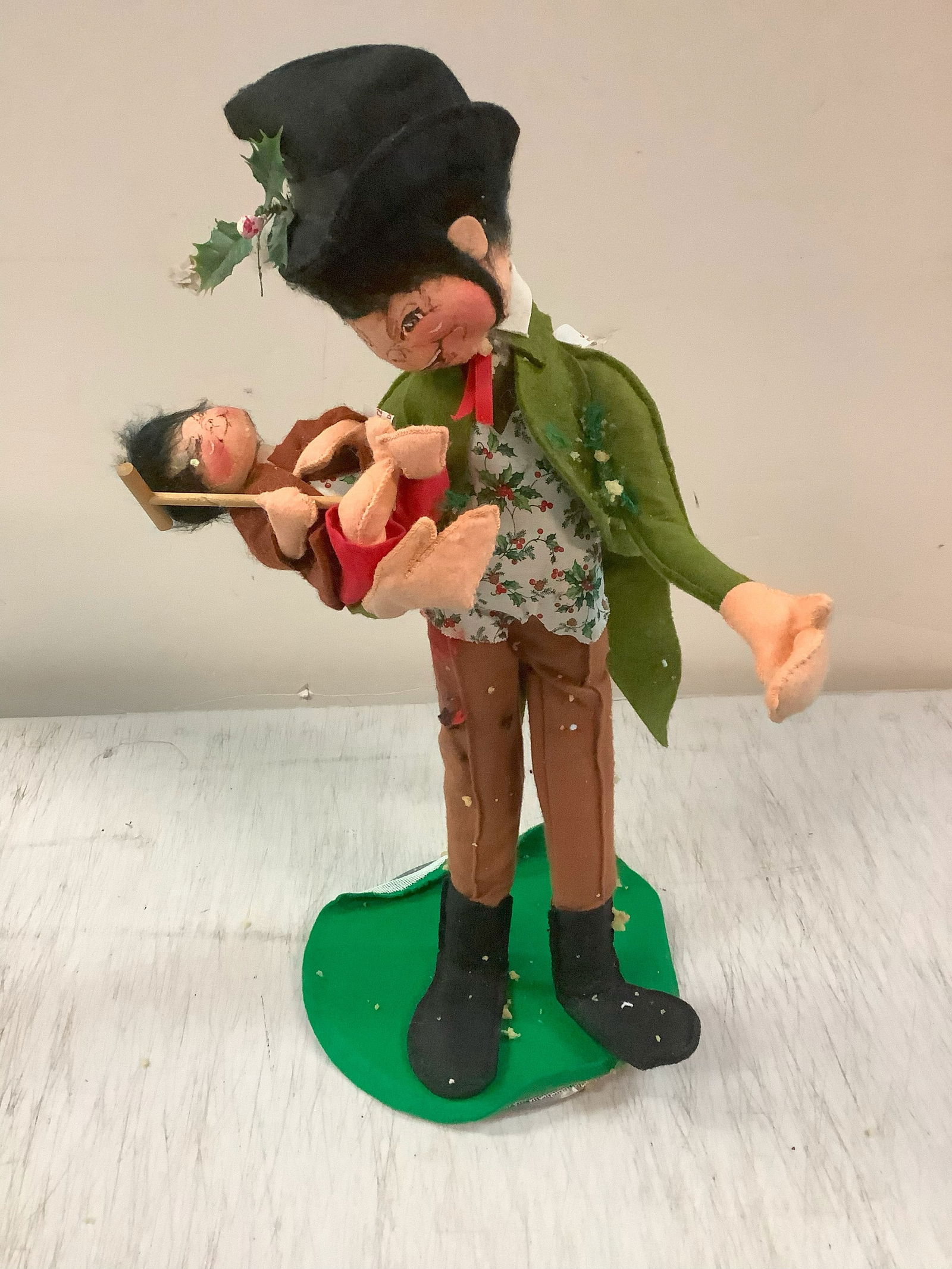 Annalee Vintage Christmas Doll 18in tall (1 of 1)