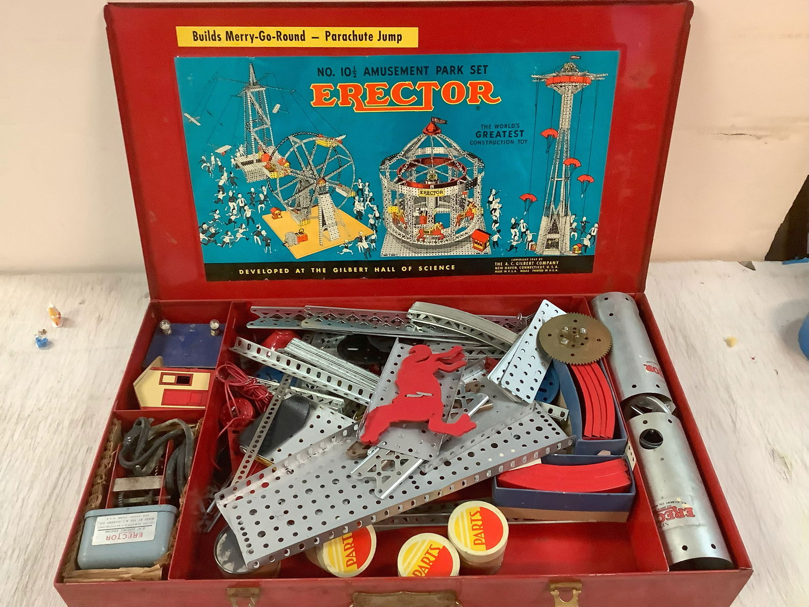 Erector Set - No. 10 1/2 Amusement Park Set (1 of 1)