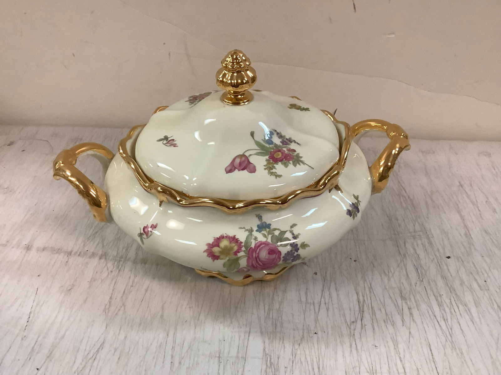 Rosenthal Pompadour Serving Pot 12x6.5 (1 of 1)